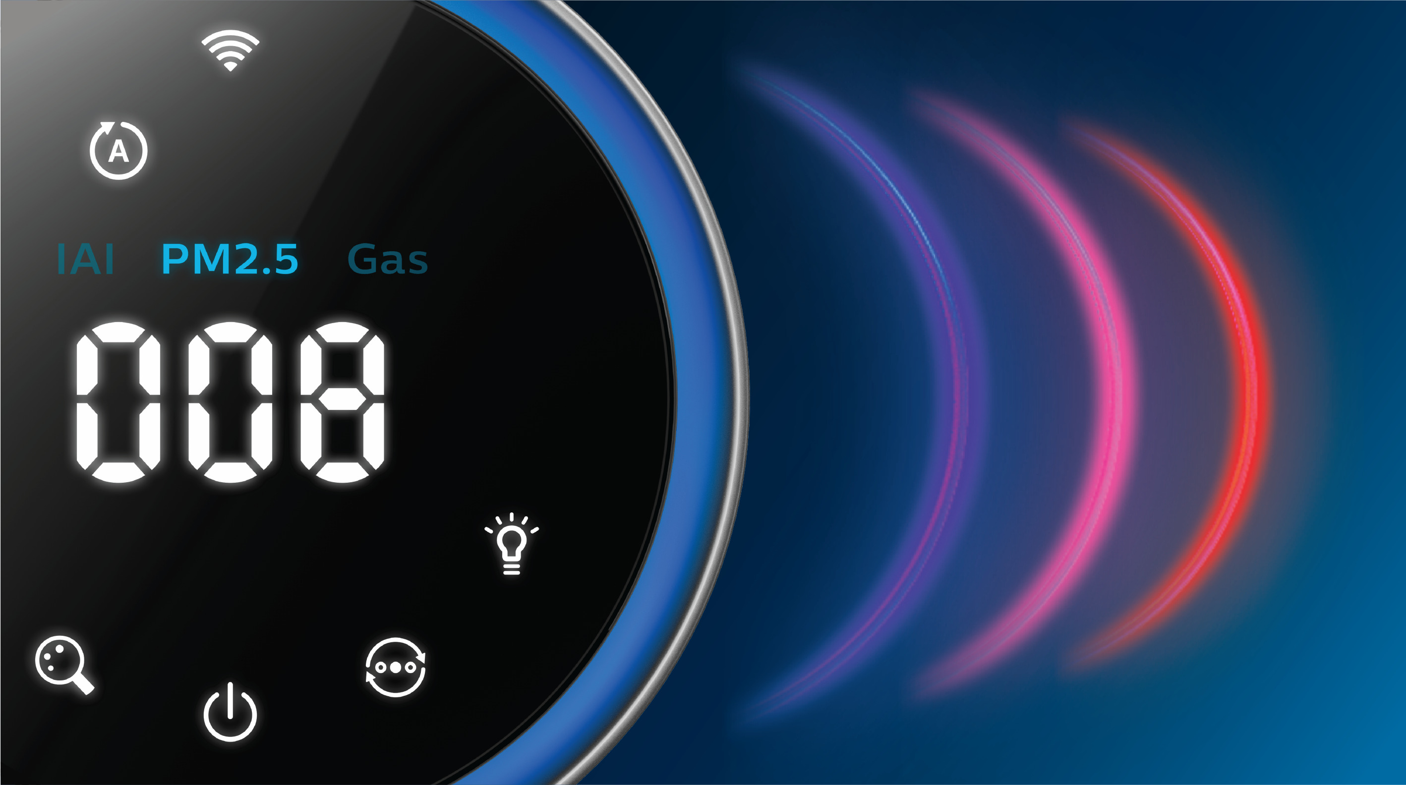 Visualizzazione della qualit&agrave; dell'aria