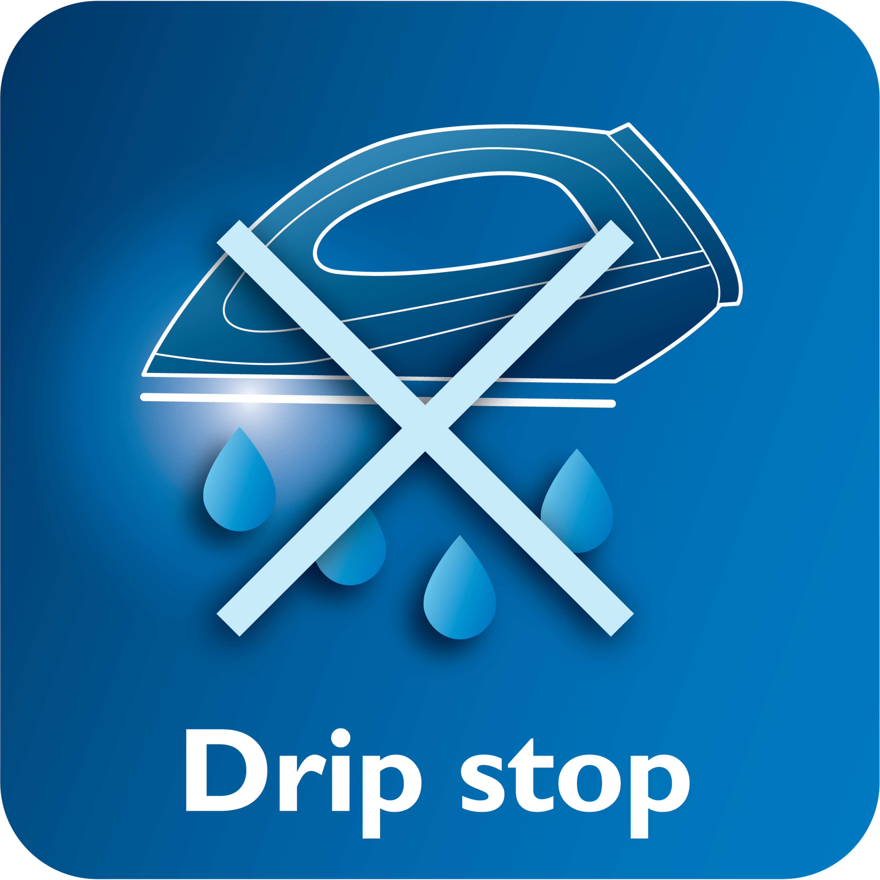 Drip-stop system keeps your garments spotless while ironing
