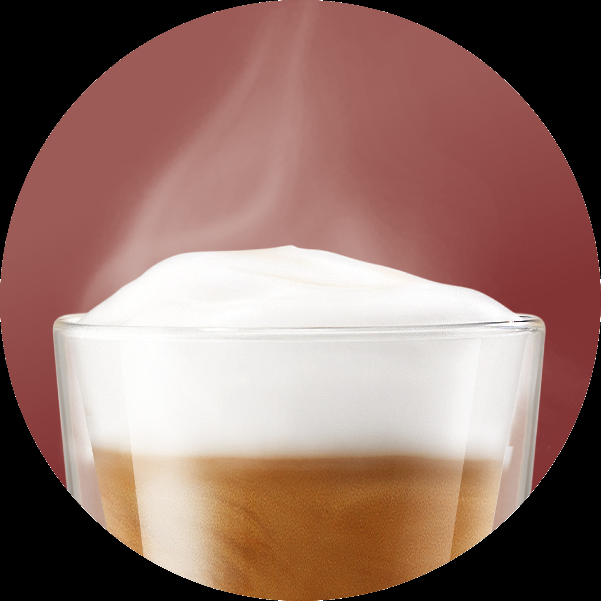 Sistema patentado para obtener una espuma de leche caliente y cremosa.