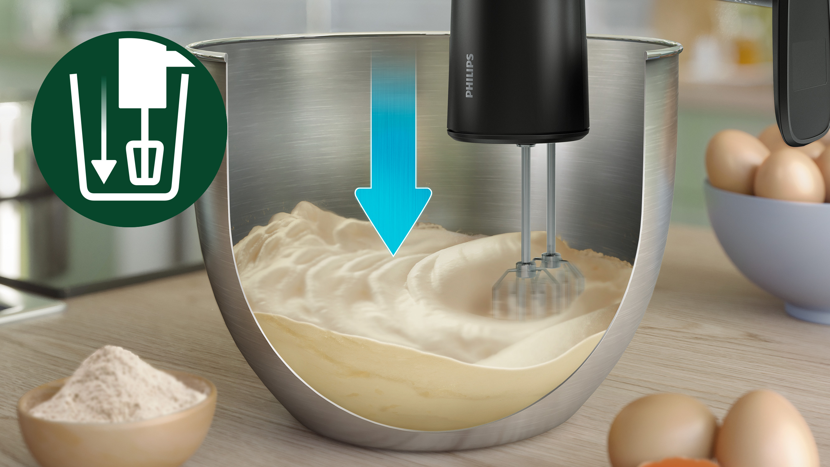 Minimaliseer rommel met het ontwerp met lang bereik