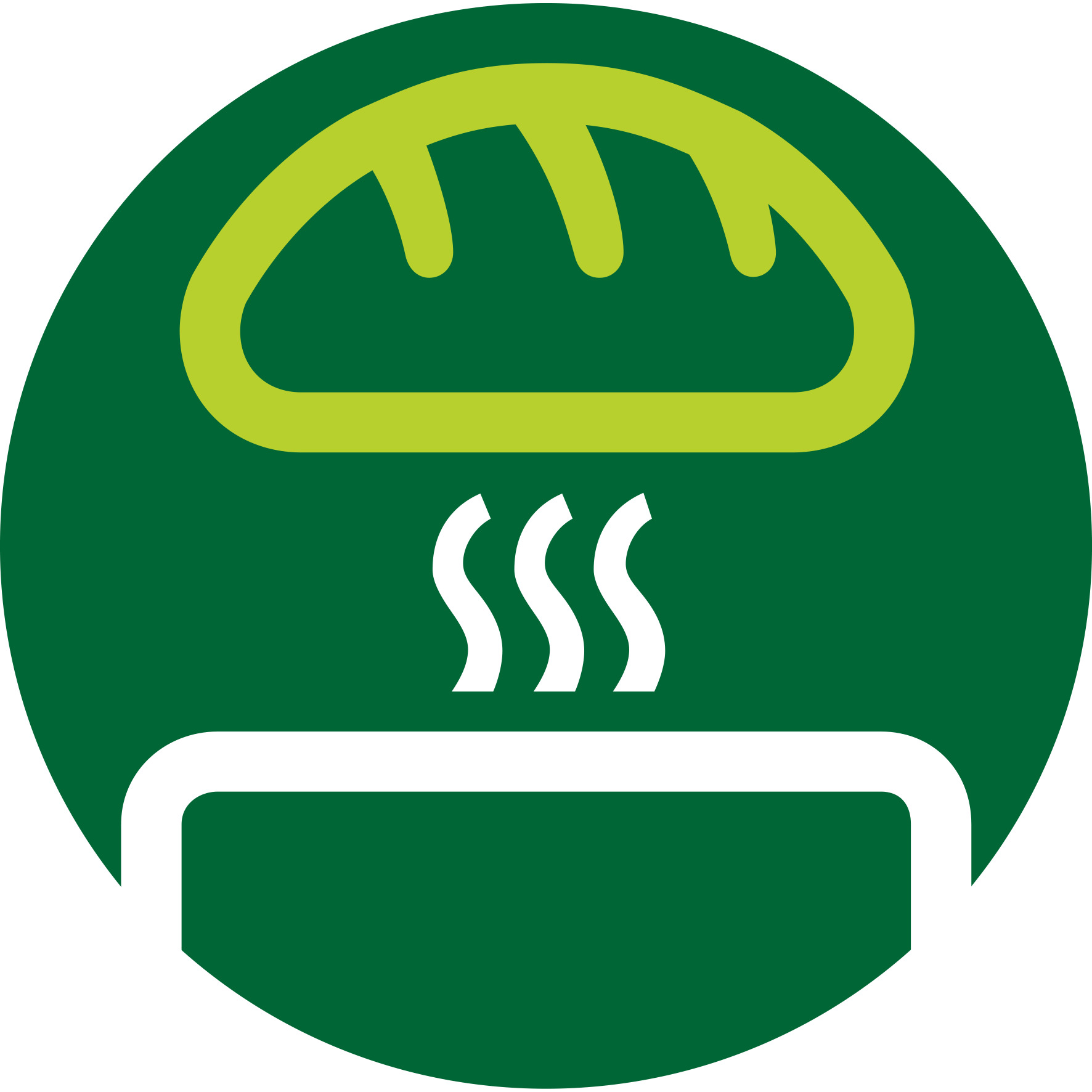 Varmestativ for &aring; varme opp rundstykker og croissanter