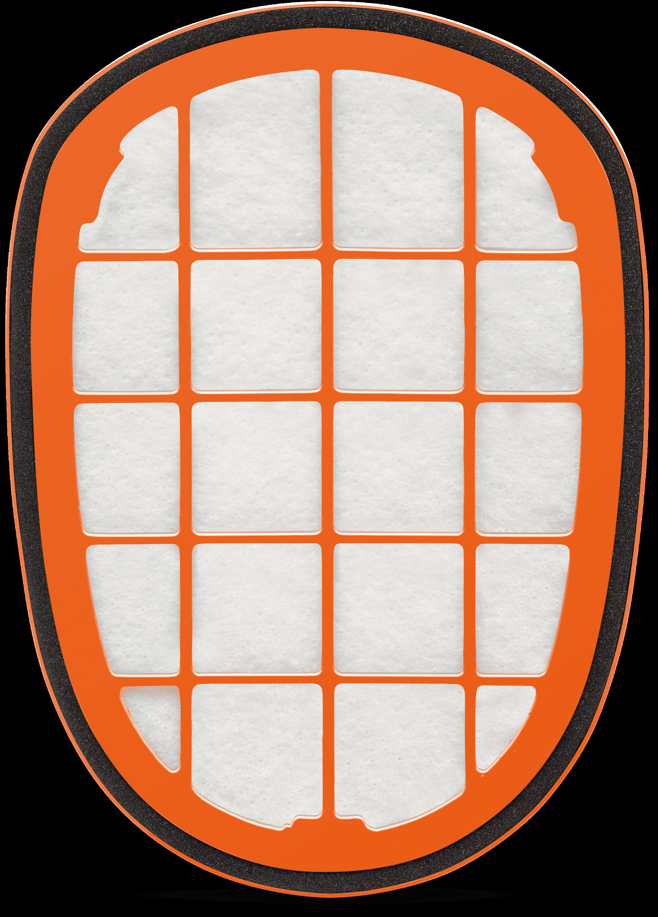 可水洗海綿濾網，效能持久