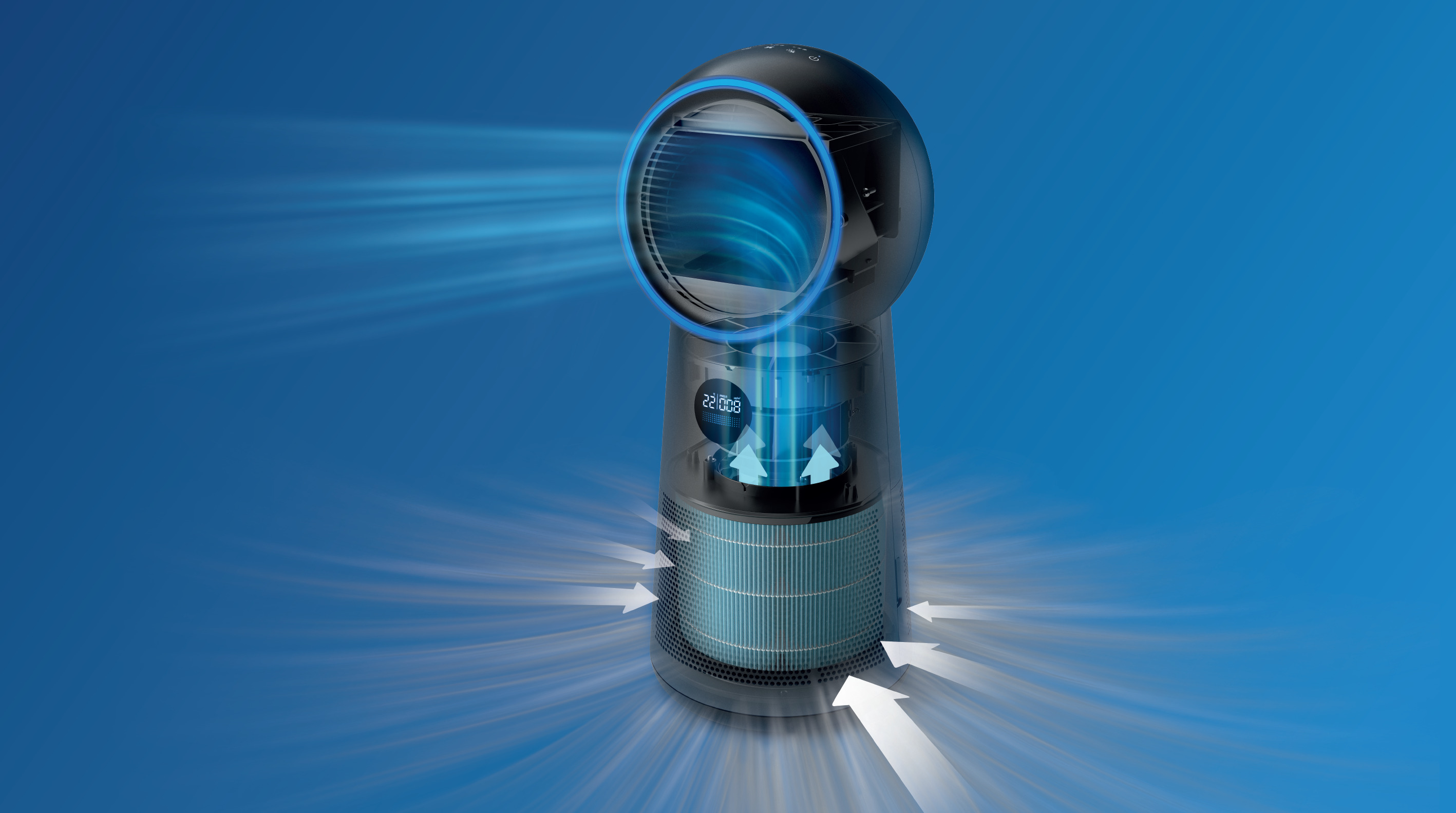 Безопасная конструкция без лопастей