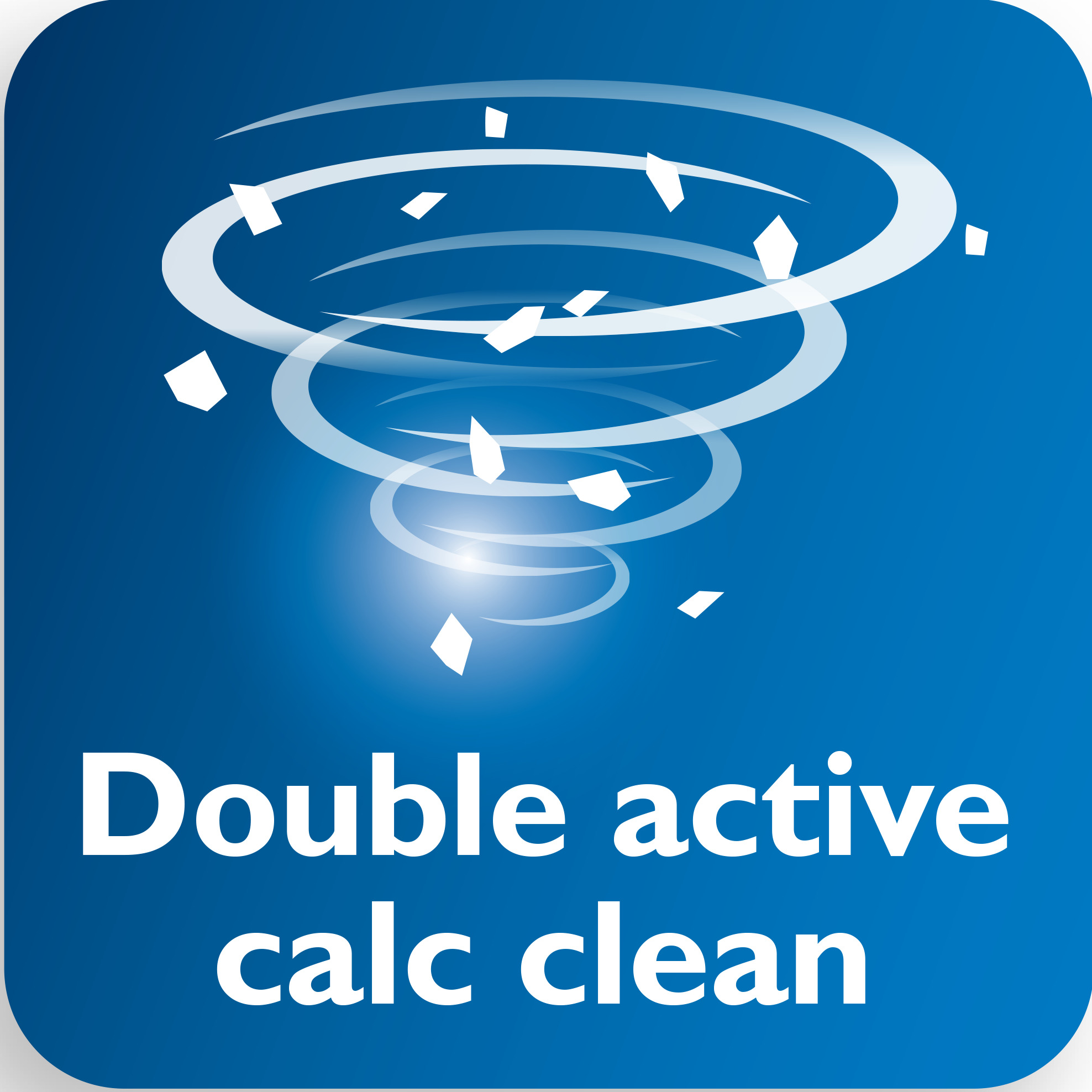 Double Active Calc System to help prevent calc build-up