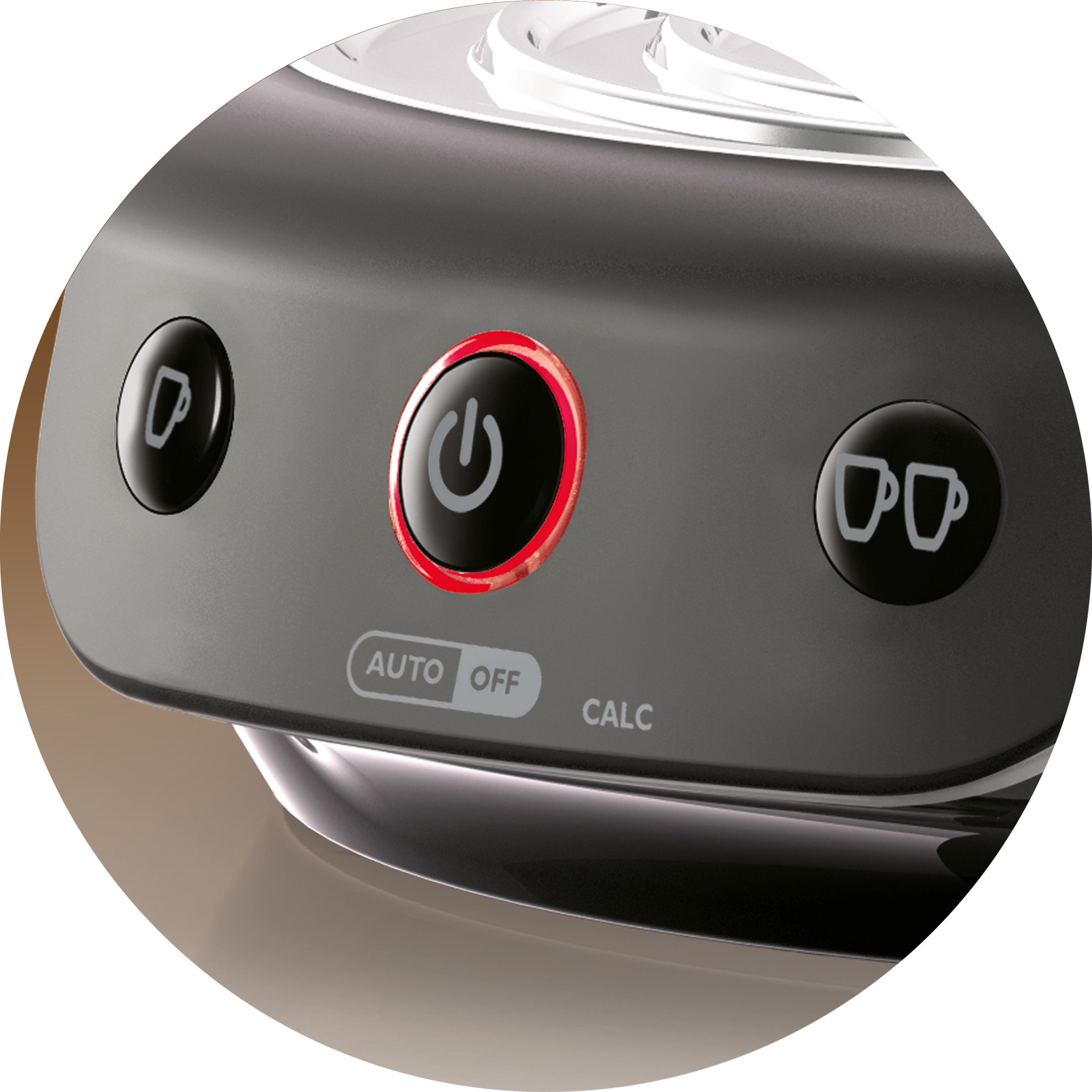 Opera&ccedil;&atilde;o com um bot&atilde;o para o total controle