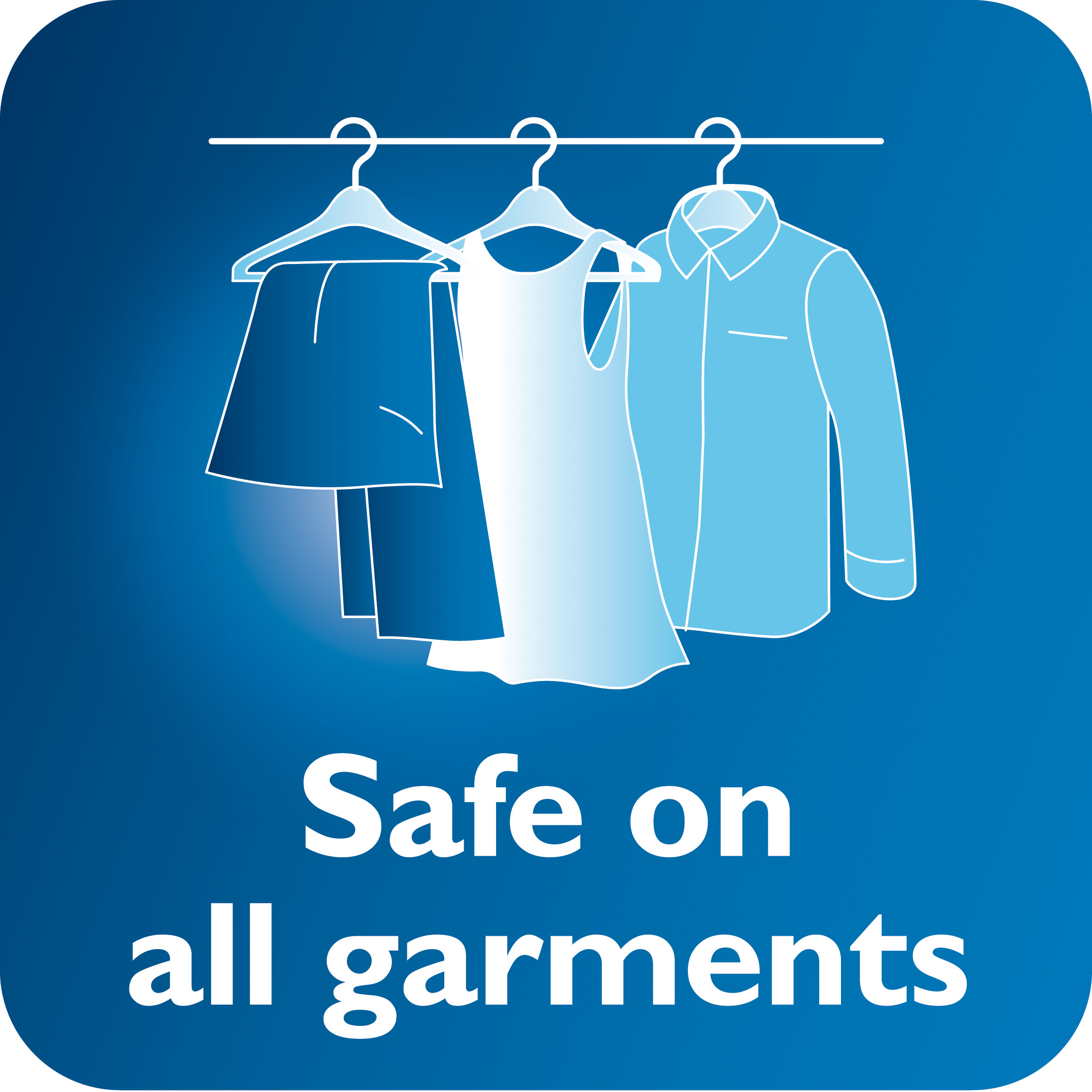 Safe to use on delicate fabrics, like silk