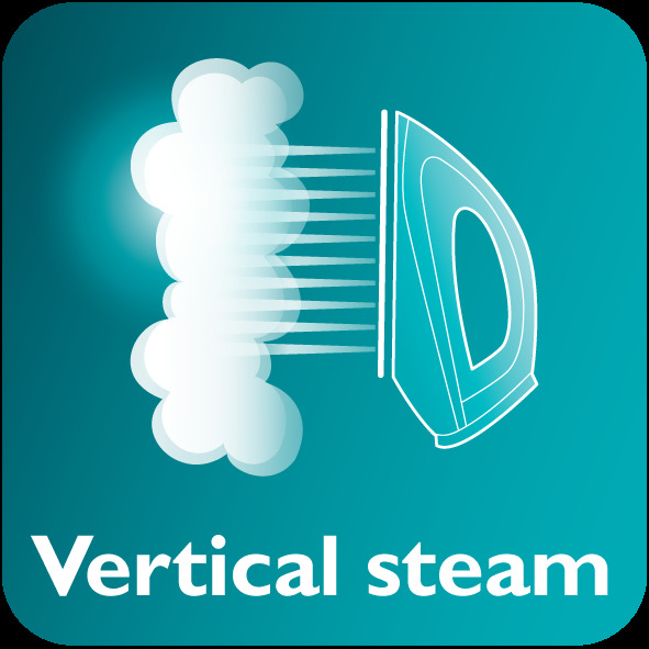 Вертикальное отпаривание для удаления складок