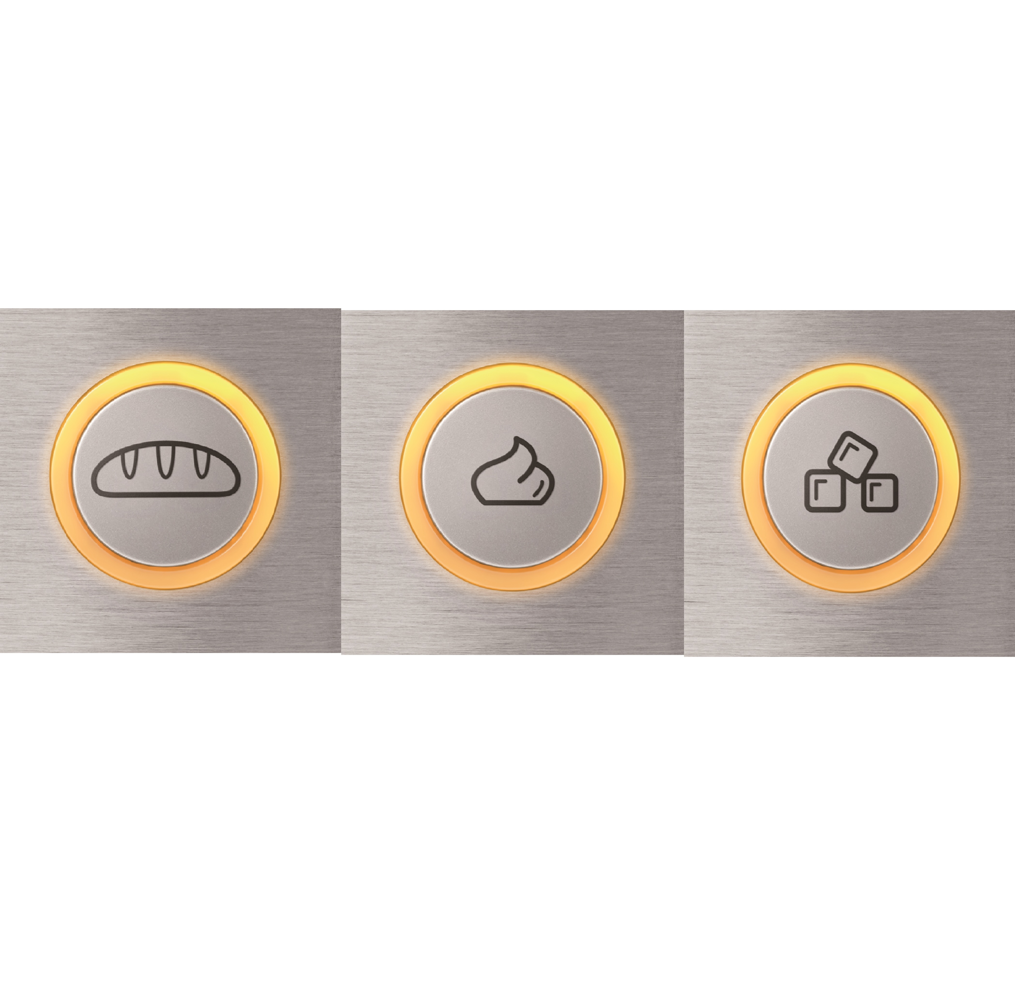 أزرار تلقائيّة تعمل بكبسة واحدة للعجين والخلط والثلج