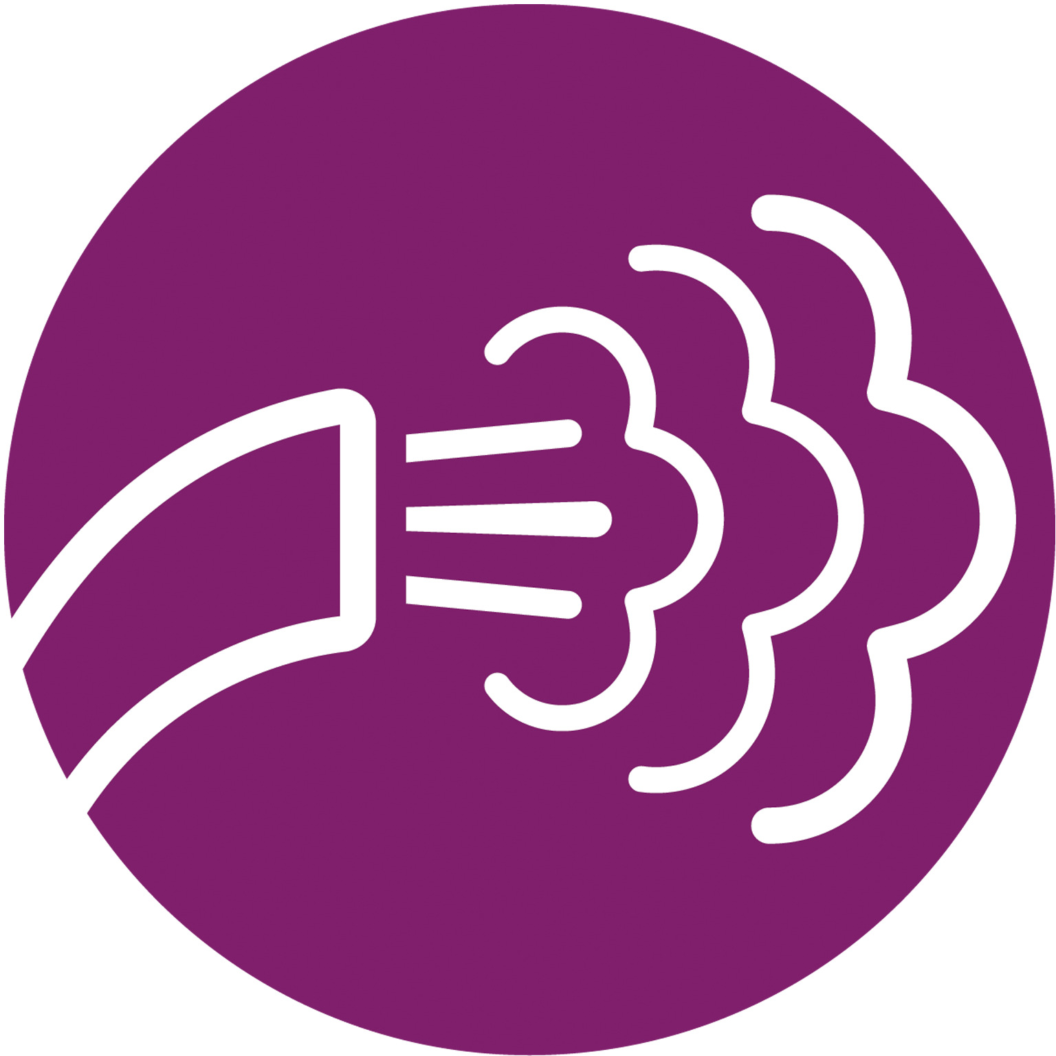 Tre dampinnstillinger for forskjellige typer stoffer