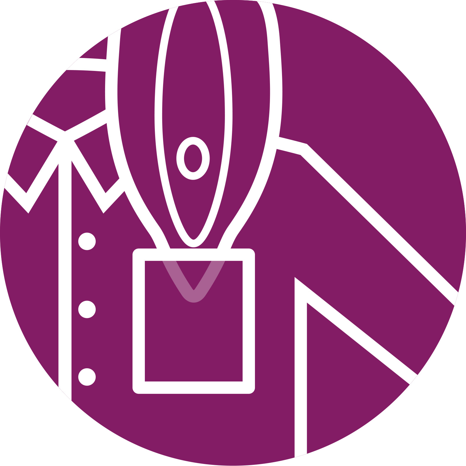 Pointed tip for ironing tricky areas