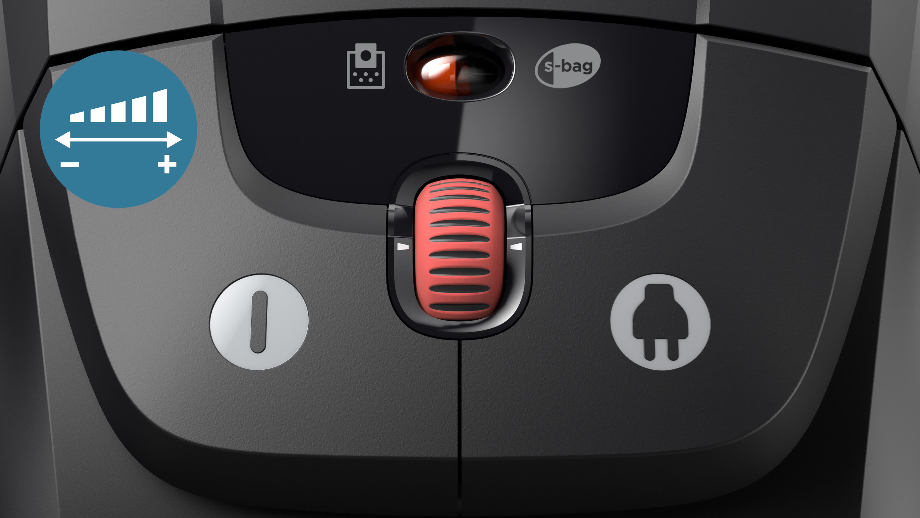 Variateur de puissance pour ajuster l'aspiration