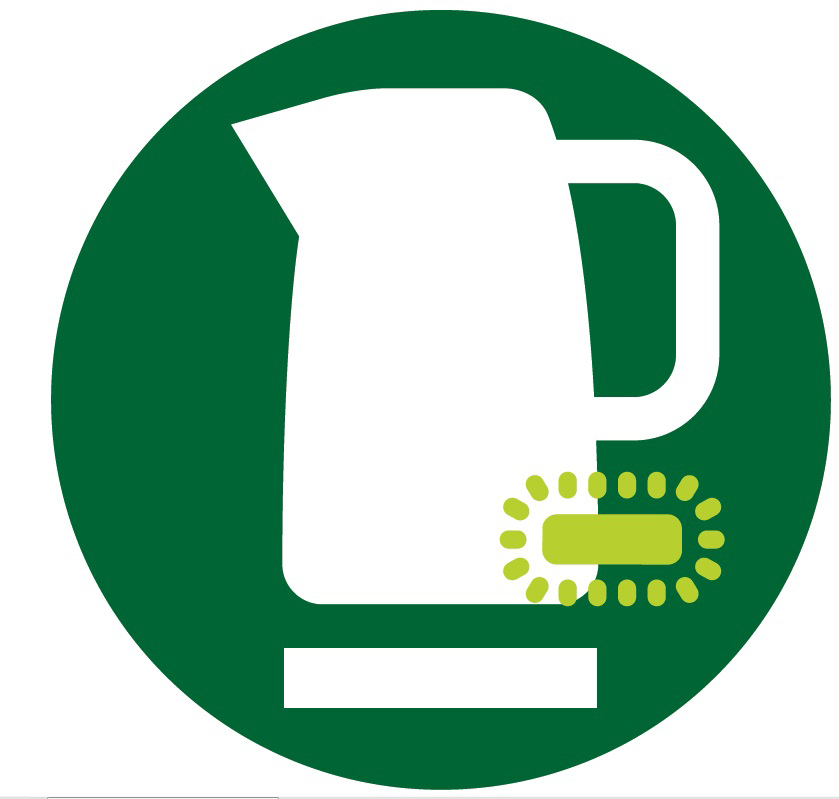 指示燈會顯示煮水壺電源已開啟