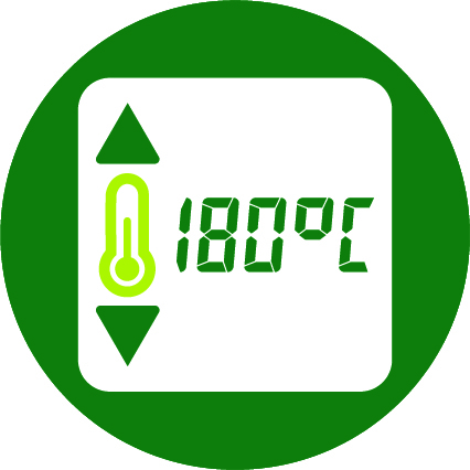 تحكم رقمي من أجل ضبط الوقت والحرارة بسهولة ودقة