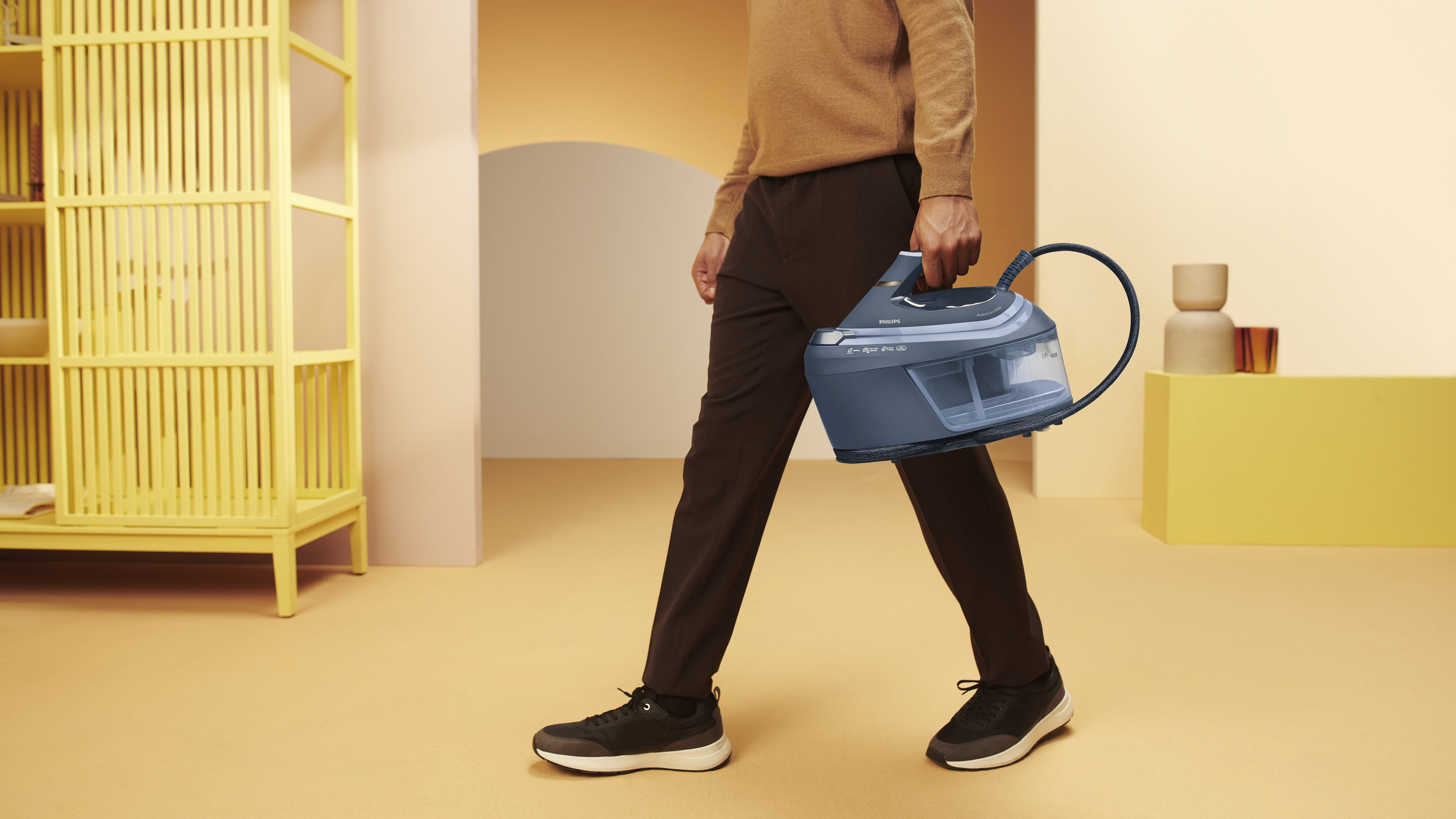 Syst&egrave;me de verrouillage du fer pour un transport s&ucirc;r et simple