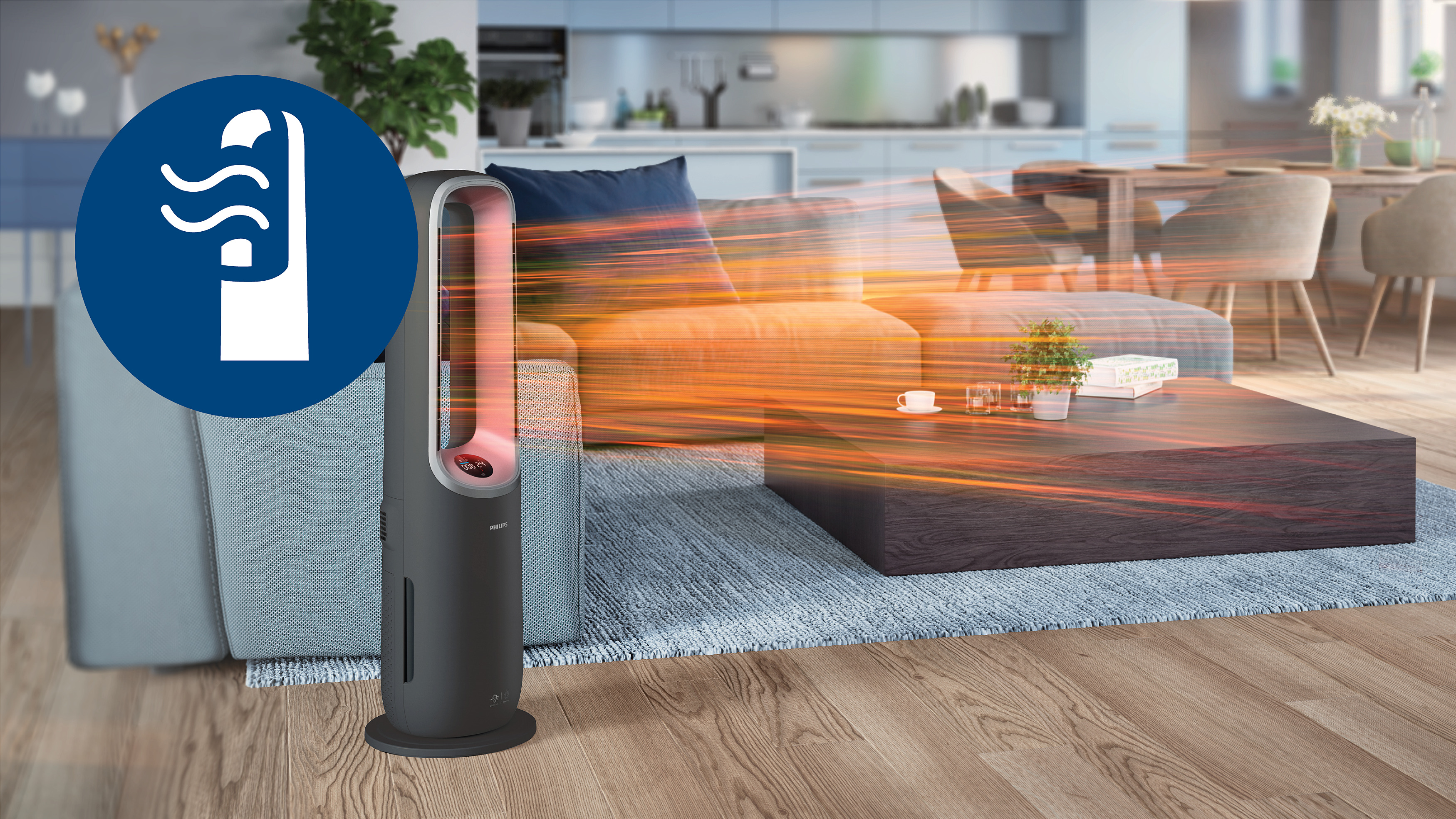 強效陶瓷發熱技術，瞬間3 秒發熱