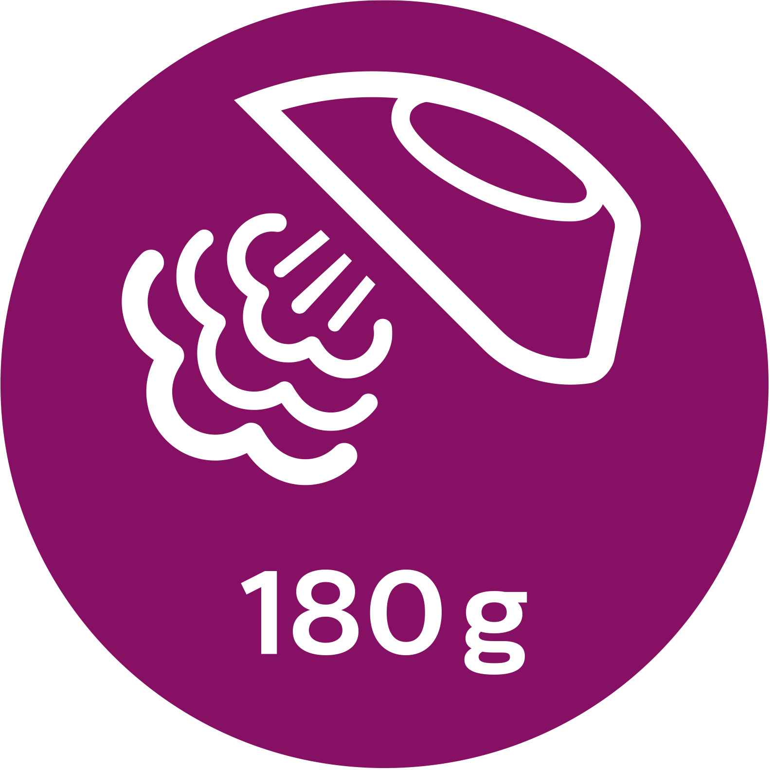 Steam boost up to 180g