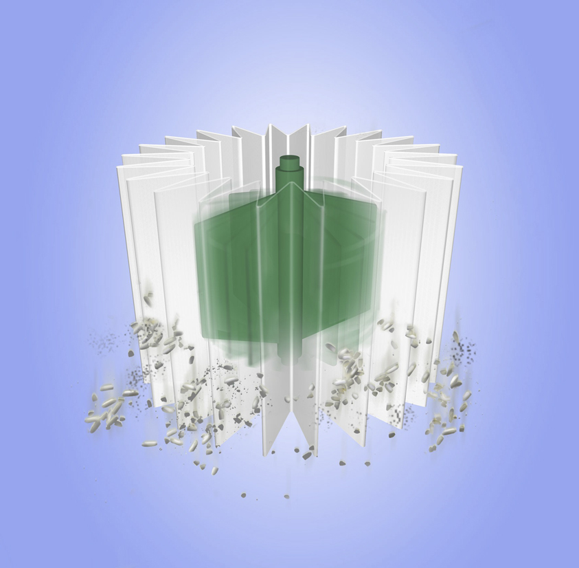 AutoClean-filter optimerar sugeffekten