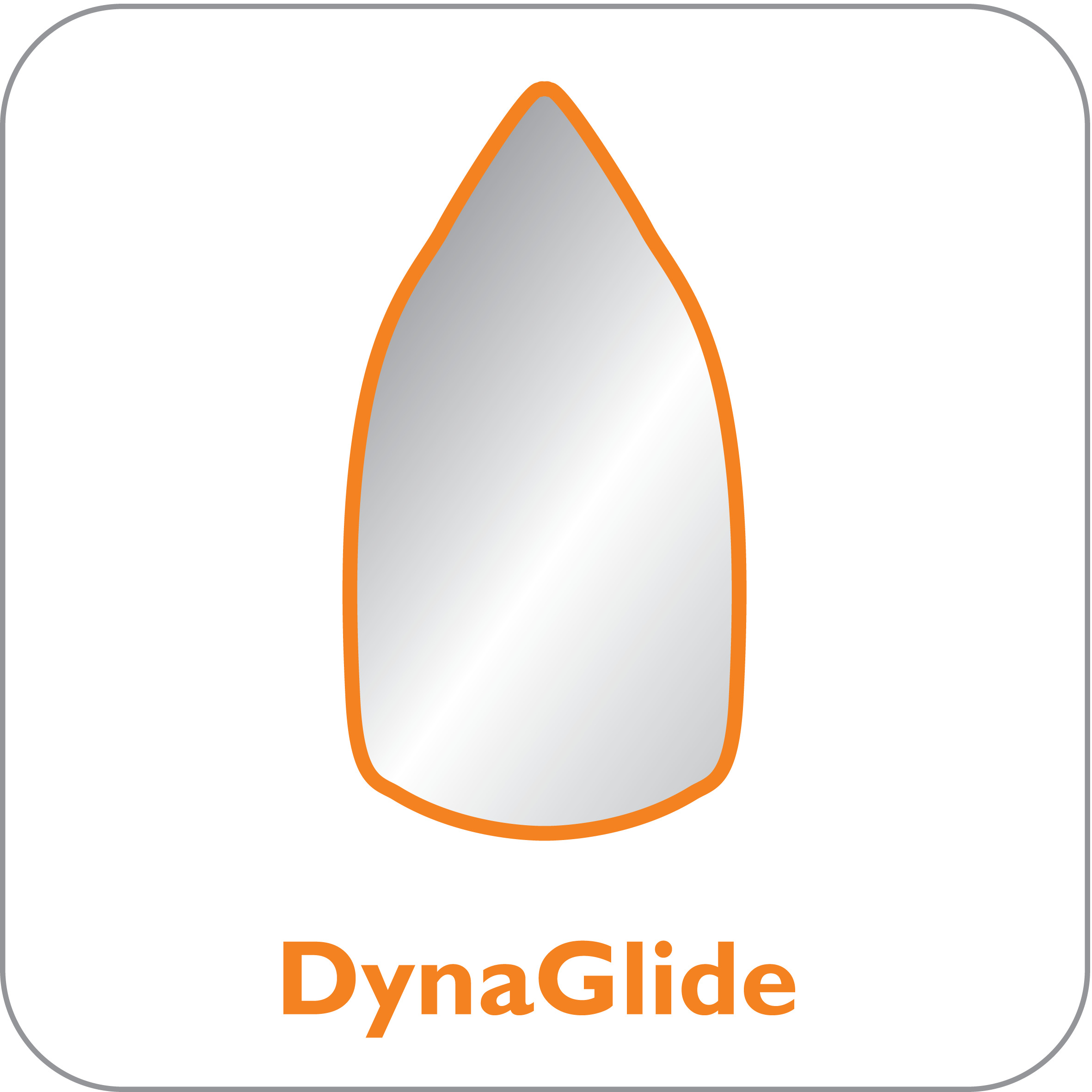 DynaGlide soleplate for easy gliding on all garments