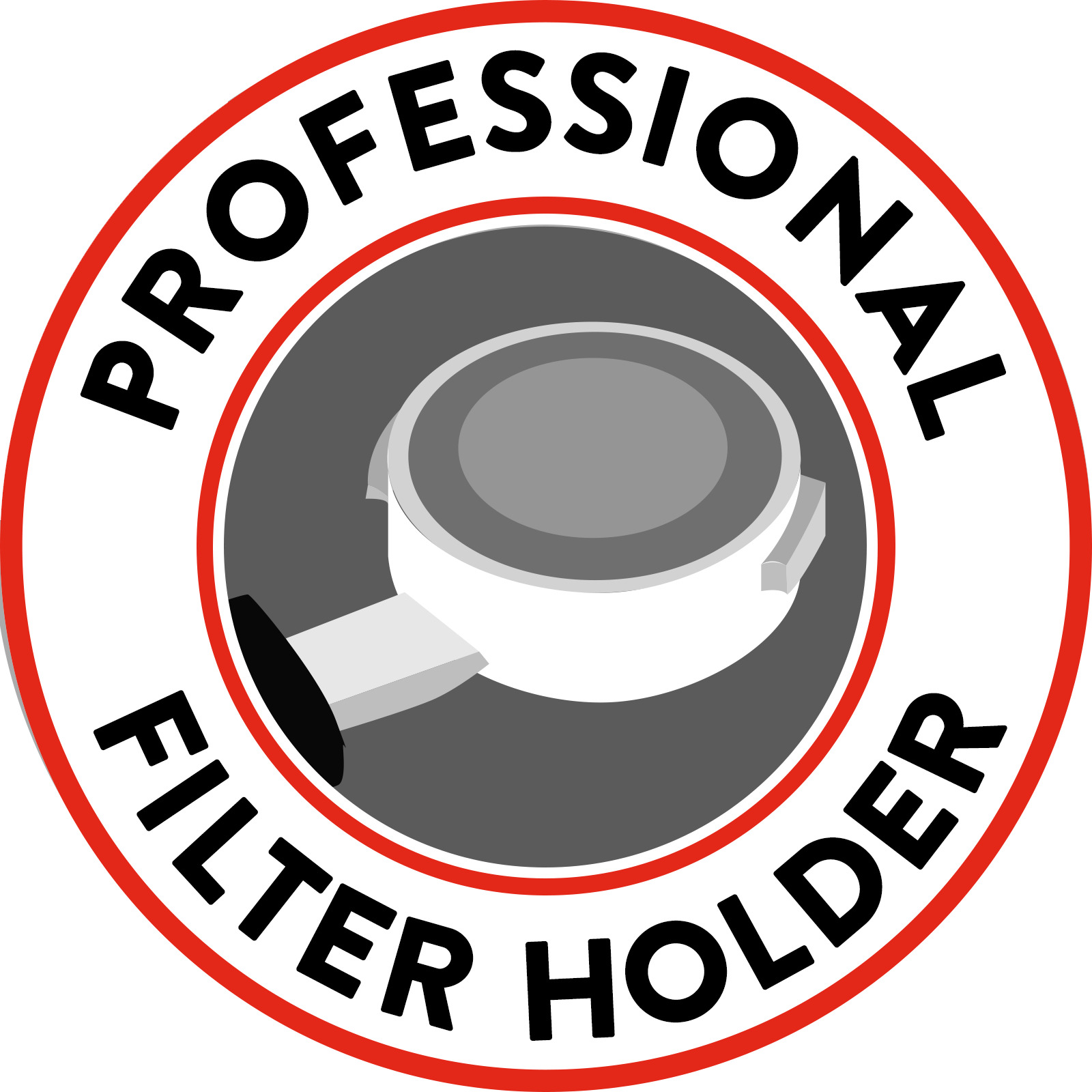 Profesjonalny uchwyt filtra zapewniający stałą temperaturę kawy