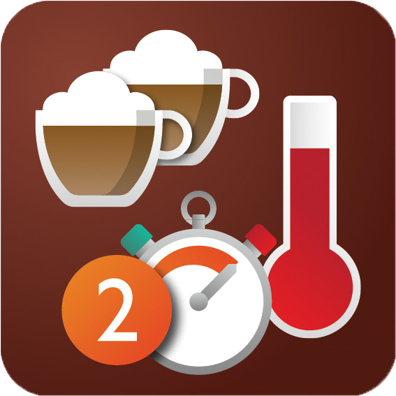 Milk specialties without the wait thanks to a double boiler