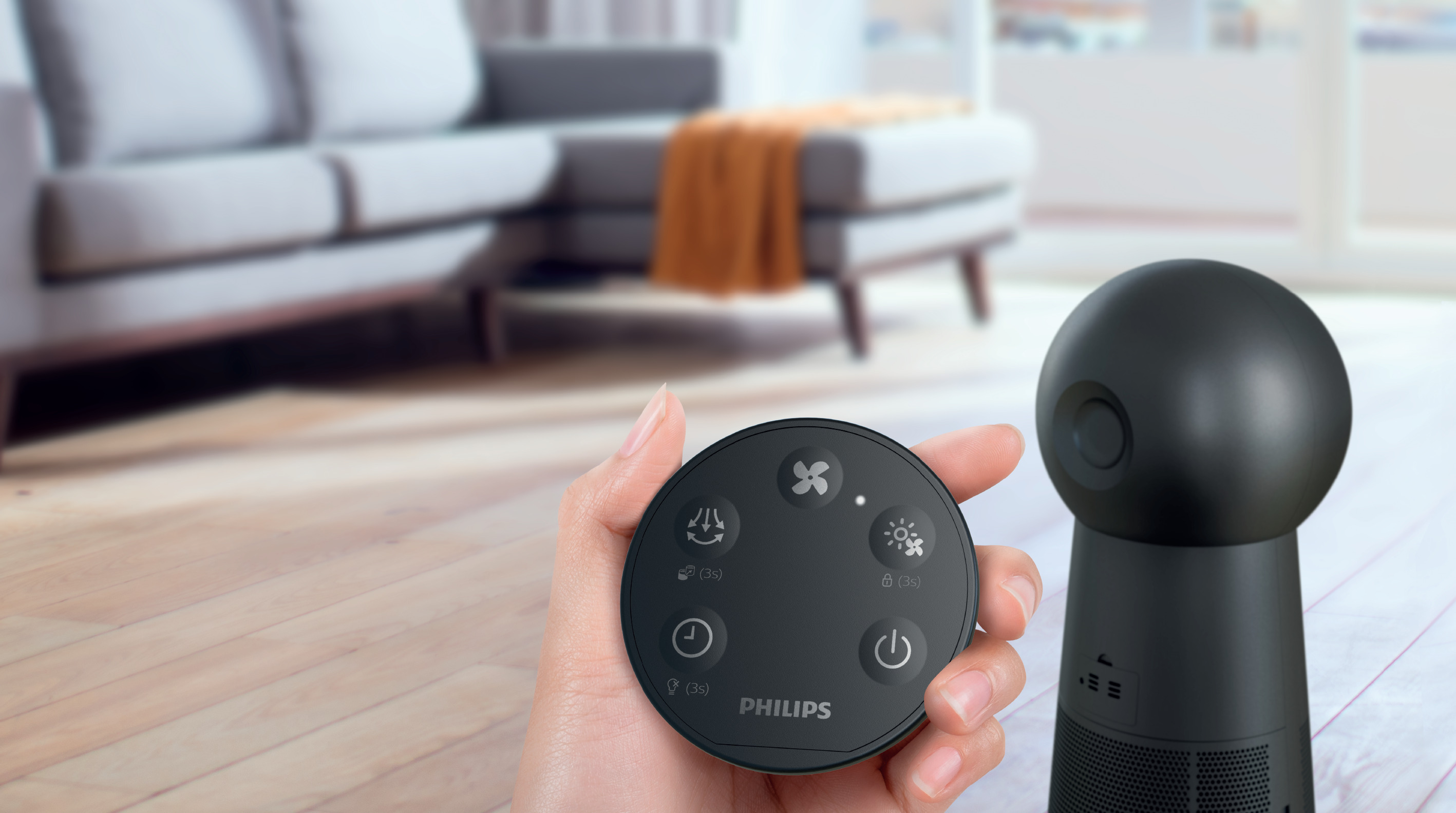 Простое управление через пульт ДУ с магнитным креплением