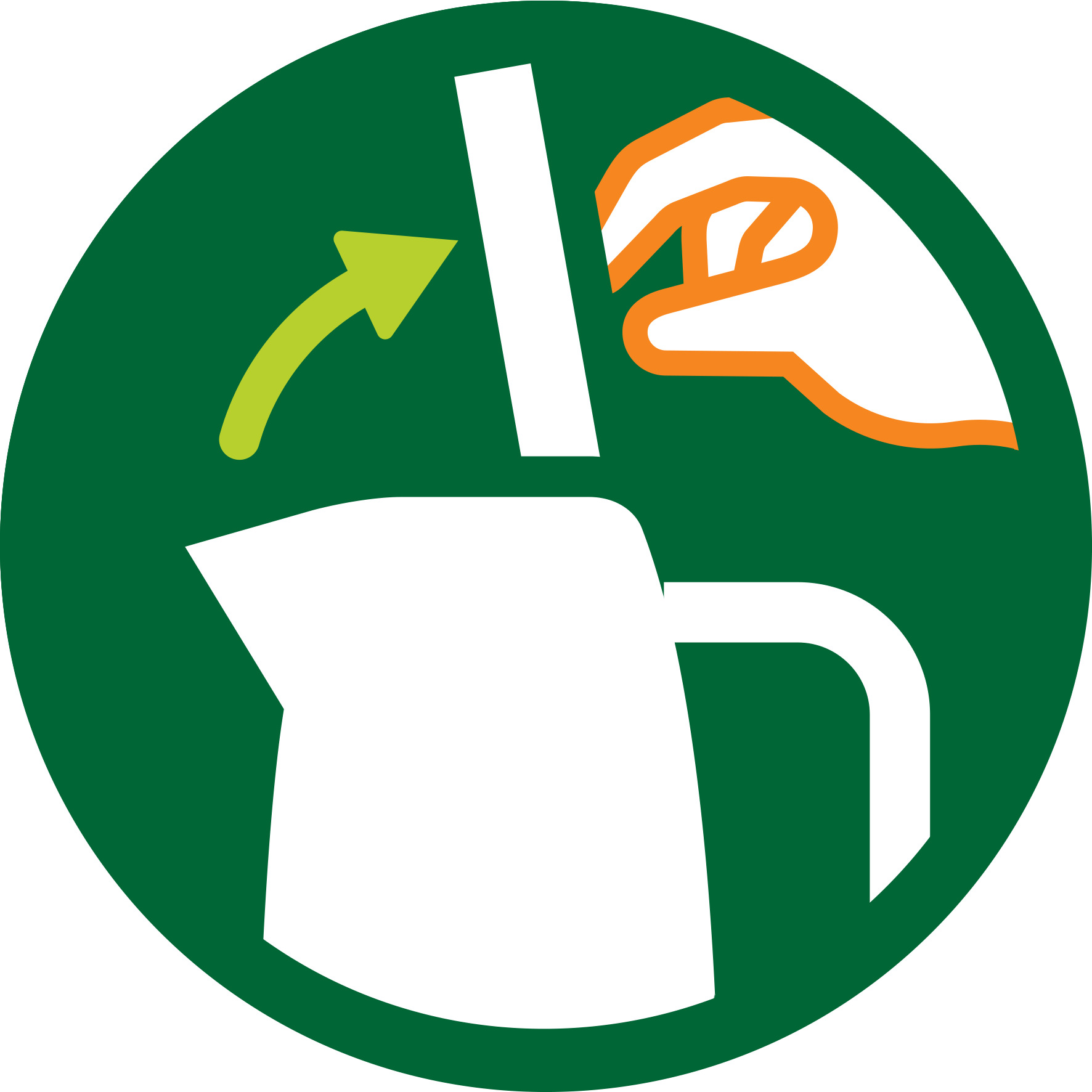 Tapa abatible y abertura ancha para mayor facilidad de llenado y limpieza