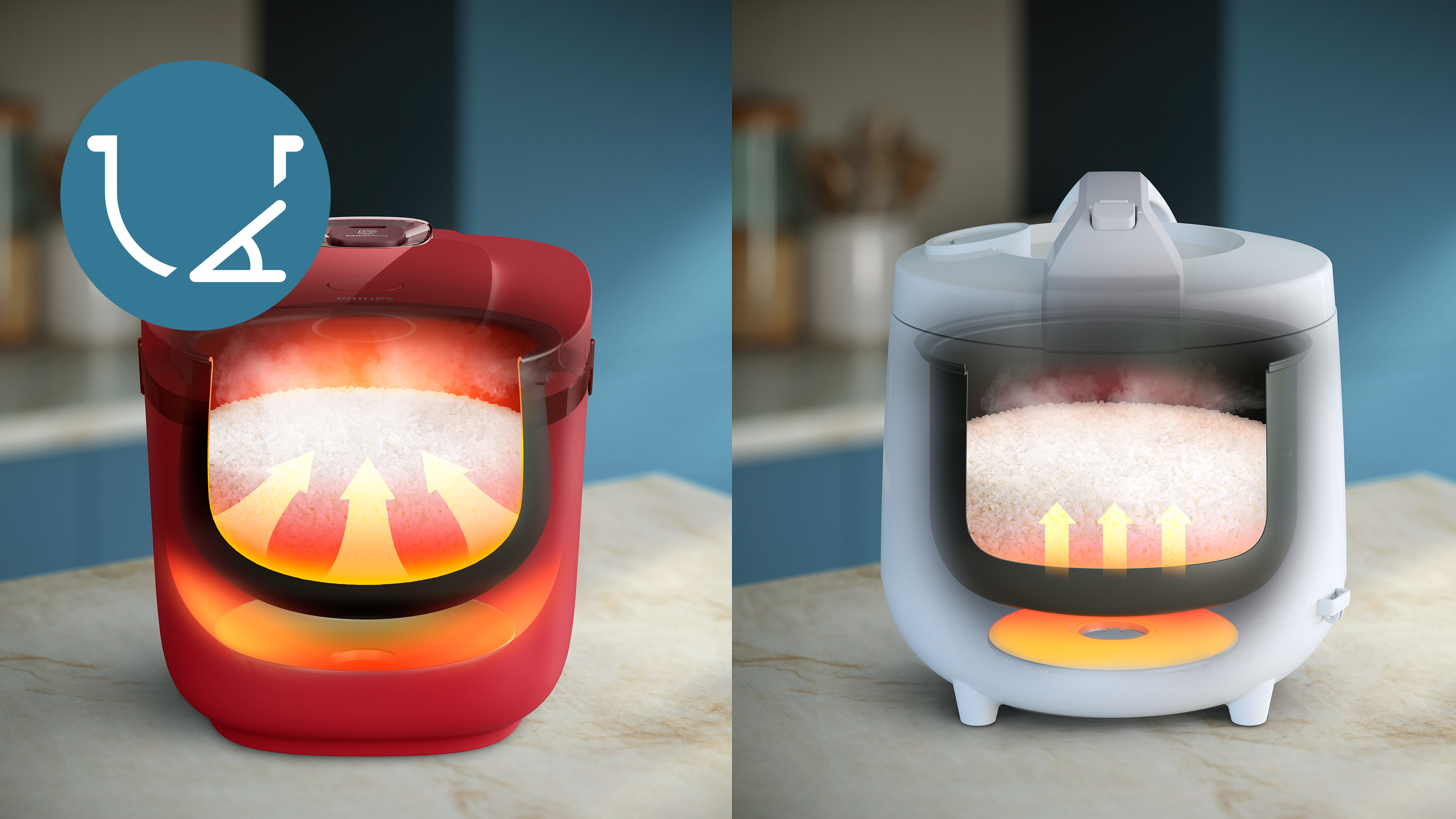 Powerful Even Cooking with Upgraded Spherical Pot