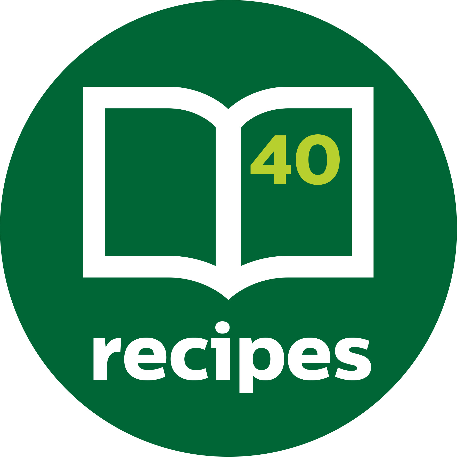 Inspirador libro de recetas incluido