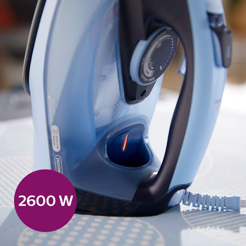 2600&nbsp;W para um aquecimento r&aacute;pido e um desempenho potente