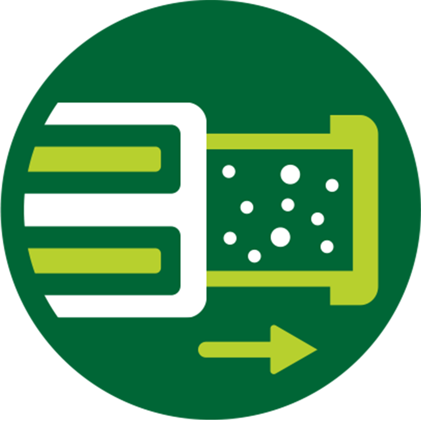 Irrotettava, helposti puhdistettava murutarjotin