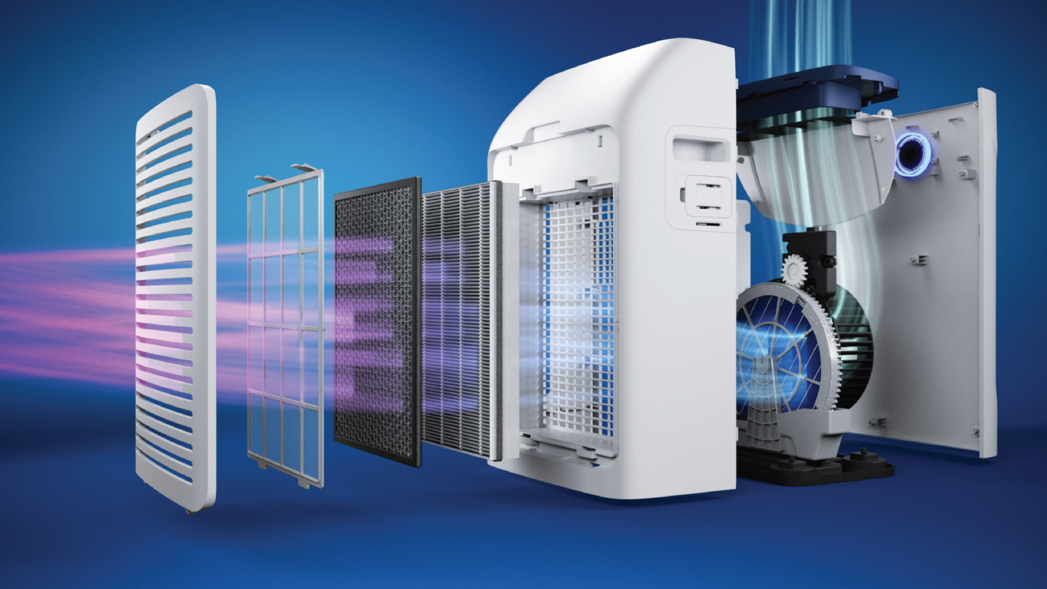 Фильтр HEPA удерживает 99,97&nbsp;% частиц размером 0,003&nbsp;мкм (3)