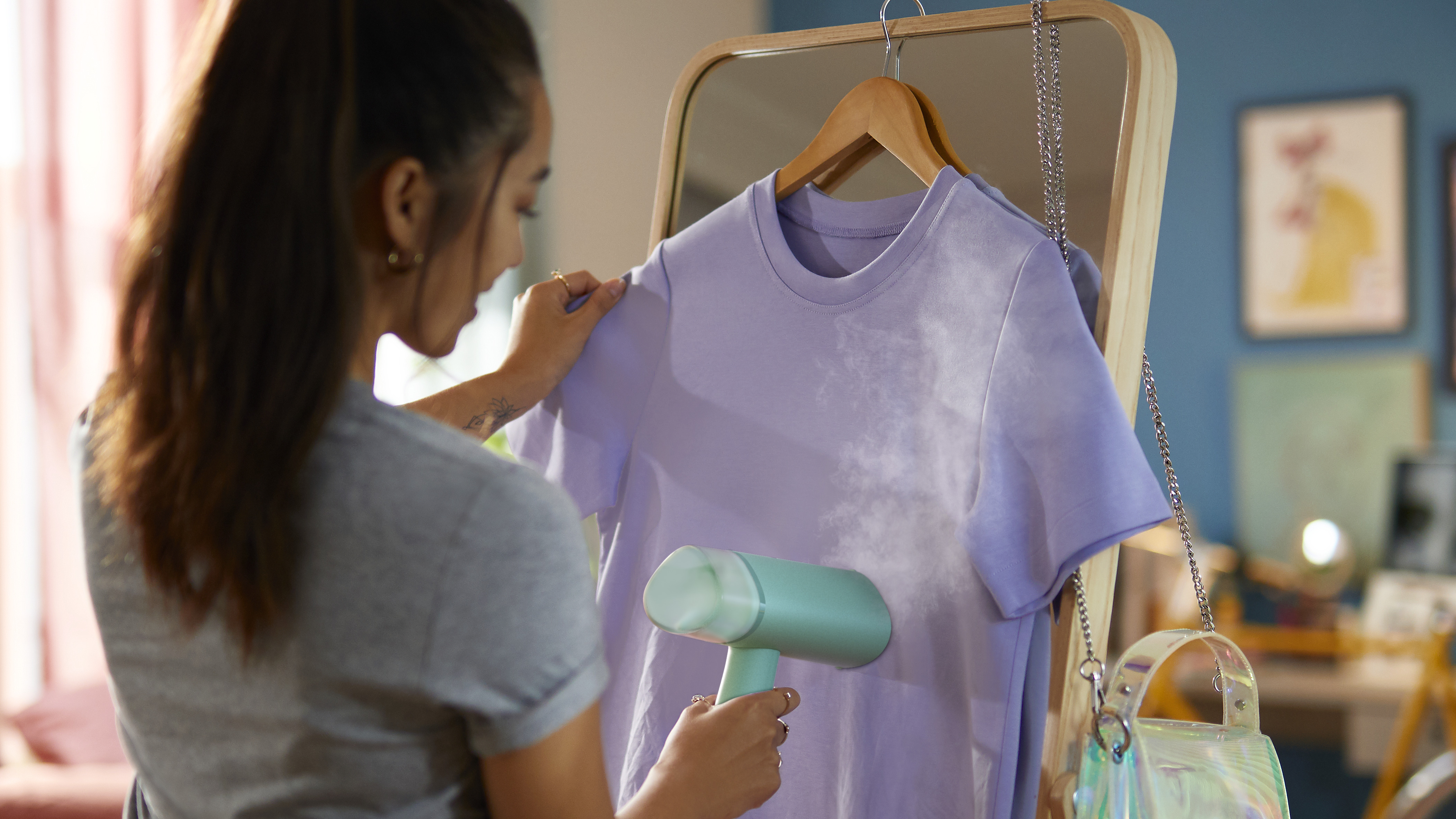 No ironing board needed! Save time and hassle!