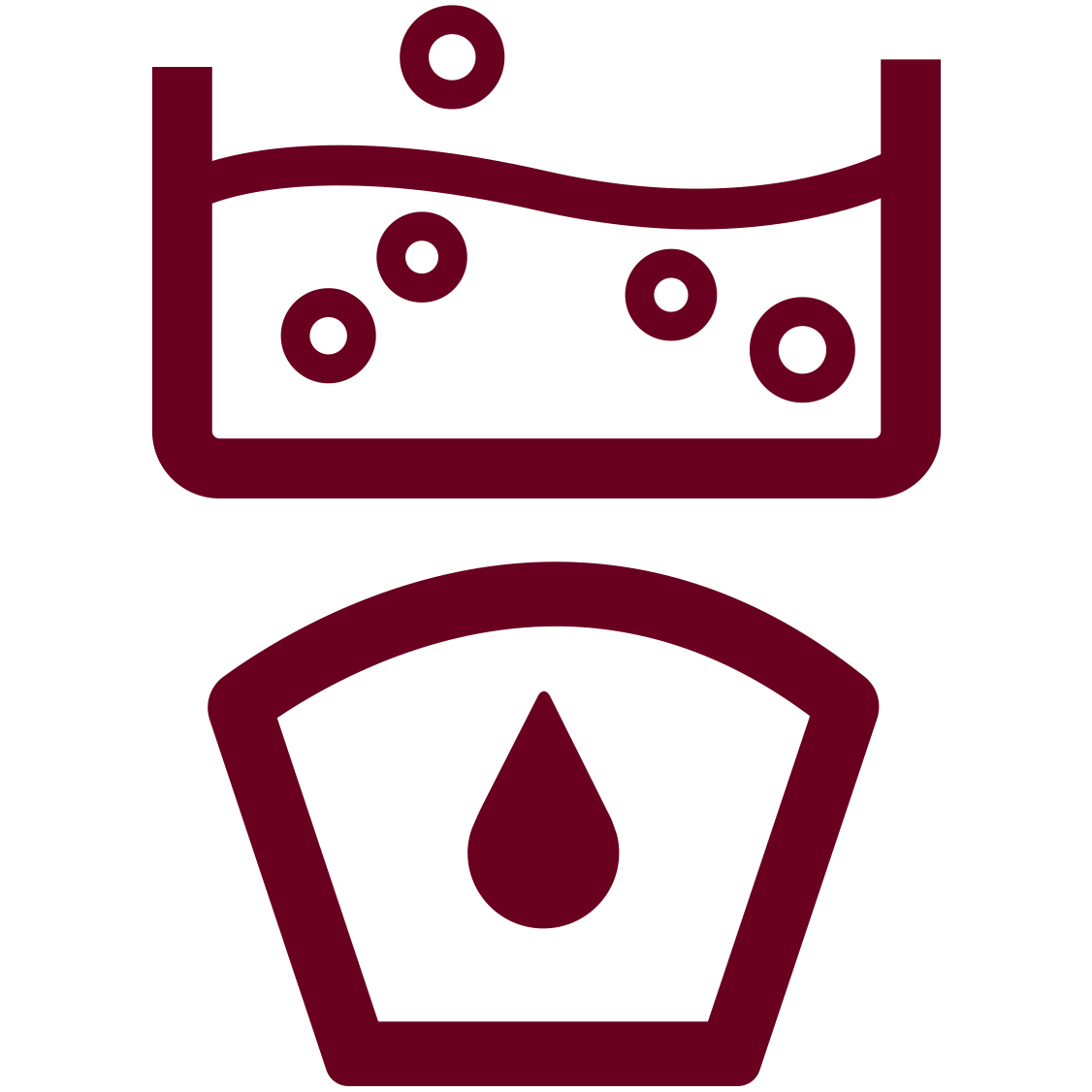 Exclusivo sistema de preparaci&oacute;n por ebullici&oacute;n para un caf&eacute; caliente y lleno de sabor