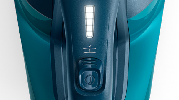 إعدادا سرعة يناسبان أنواع الأوساخ والأرضيات المختلفة