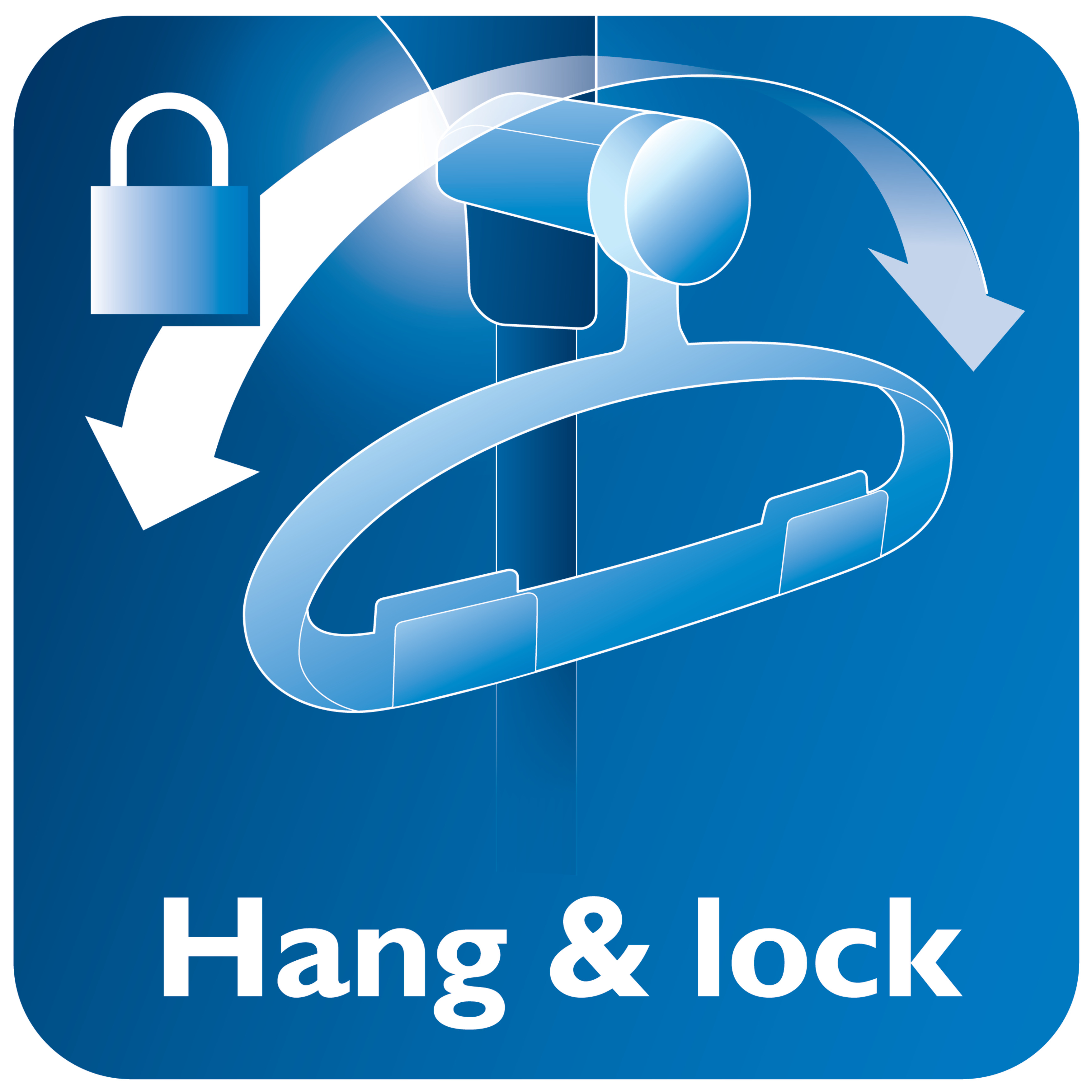 Fonction exclusive de stabilisation pendant le d&eacute;froissage Hang&lock