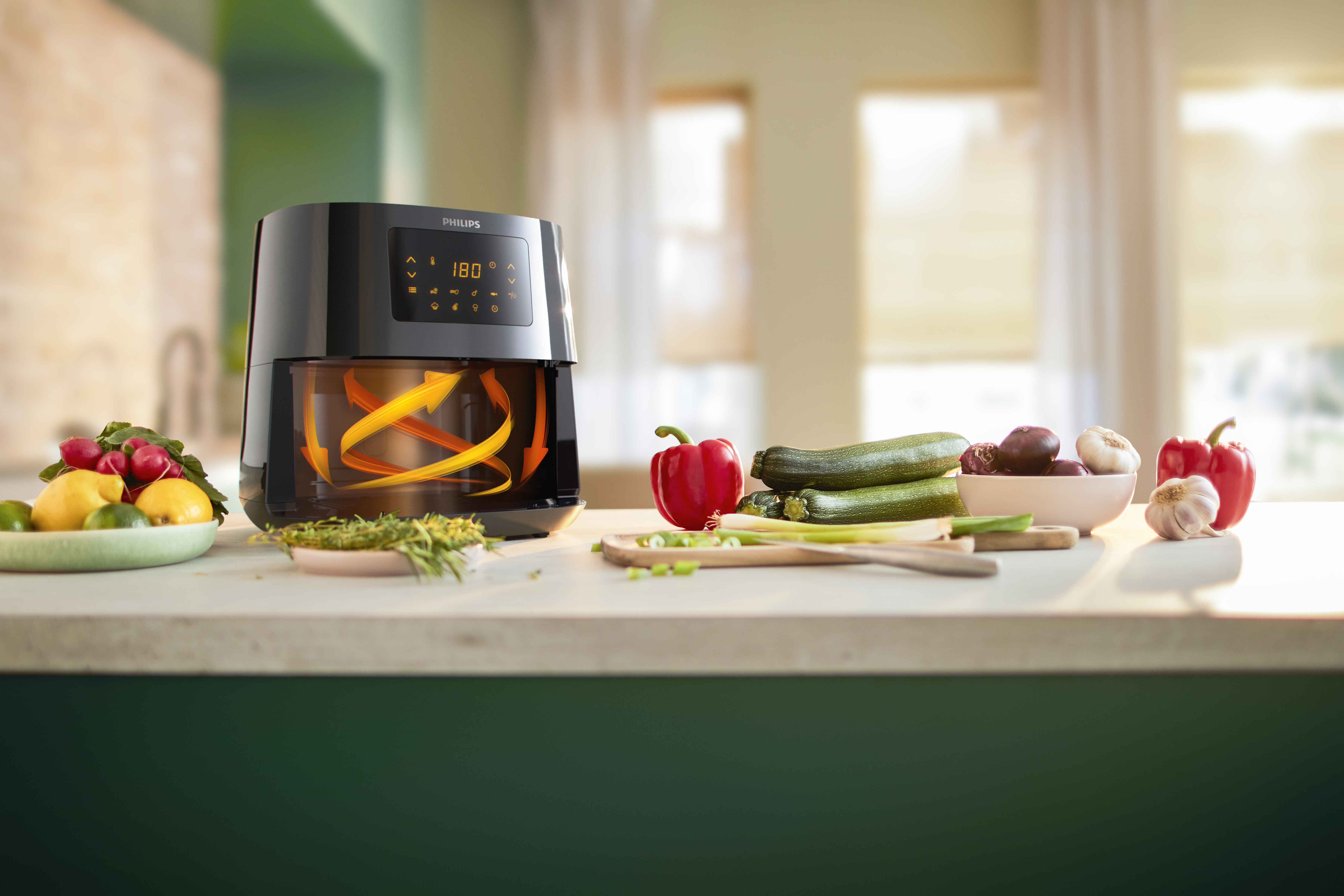 Gesund frittieren mit der Rapid Air&nbsp;Hei&szlig;lufttechnologie