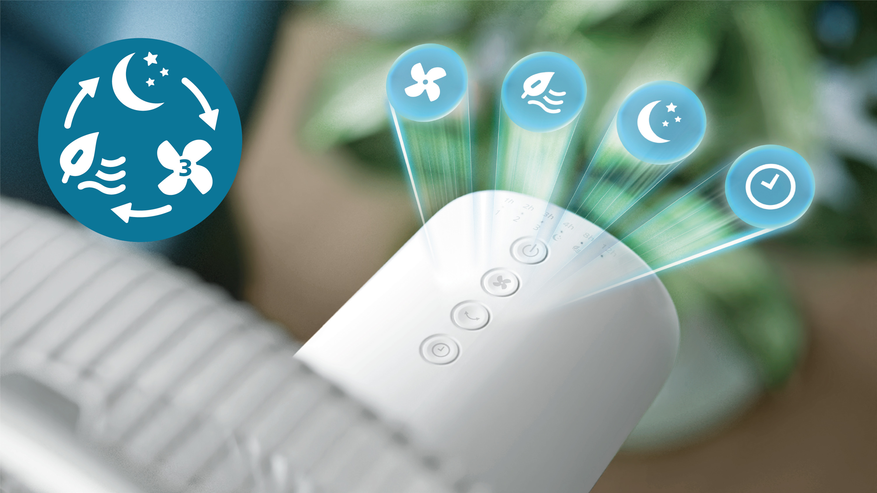 Ma&szlig;geschneiderter Komfort mit vielseitigen Modi