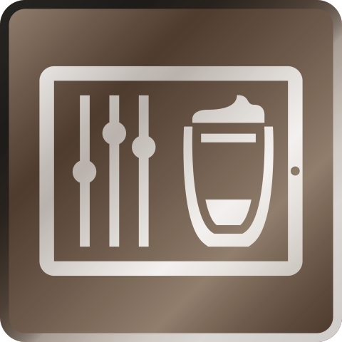 Nuestra pantalla t&aacute;ctil m&aacute;s avanzada con Coffee Equalizer