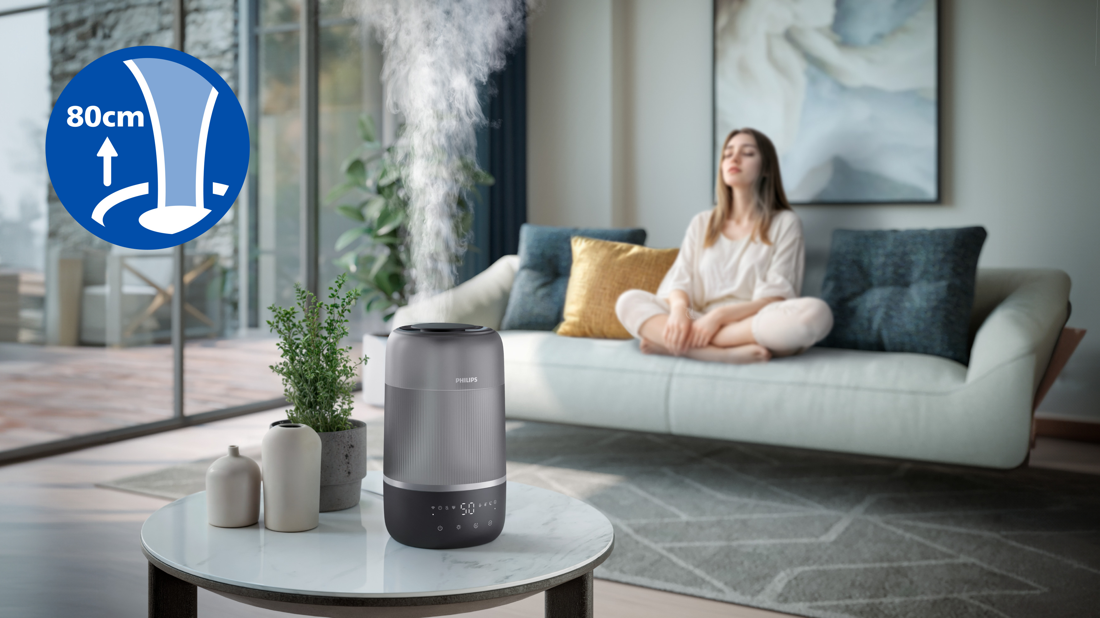 Funkce Sky High Mist&nbsp;&ndash; pro rovnoměrněj&scaron;&iacute; rozložen&iacute; vlhkosti