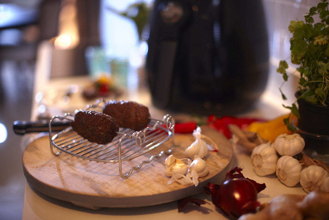 Zus&auml;tzlicher Rost mit 2 Ebenen und Spie&szlig;en