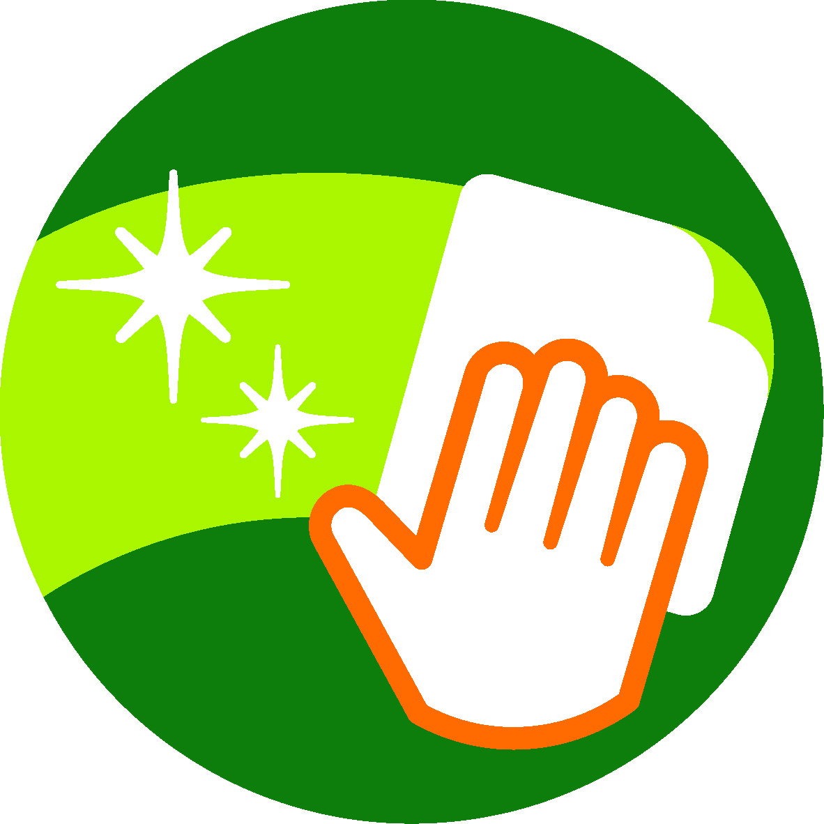 Jevne overflater for enkel rengj&oslash;ring