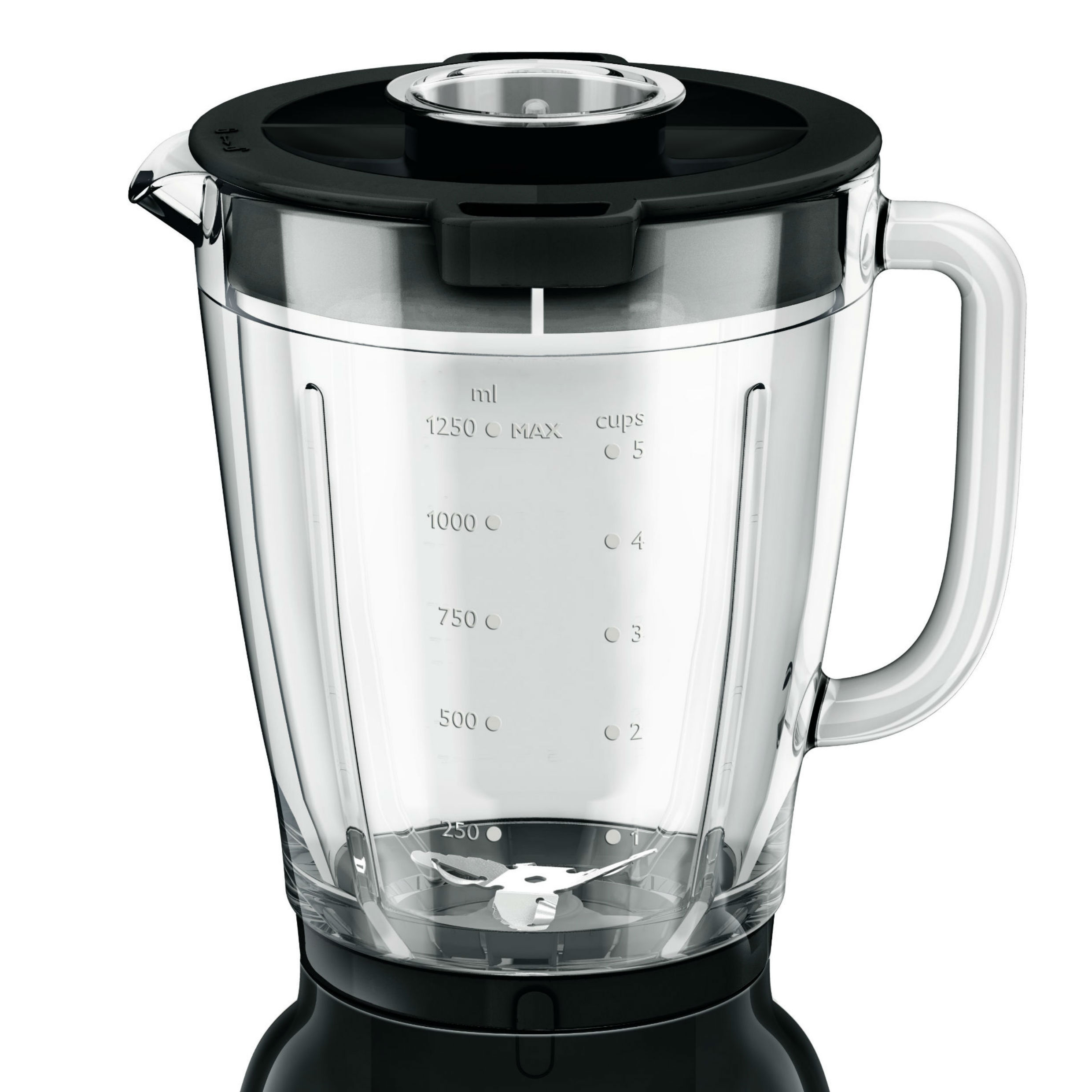 La jarra de vidrio de alta calidad evita rayaduras y olores