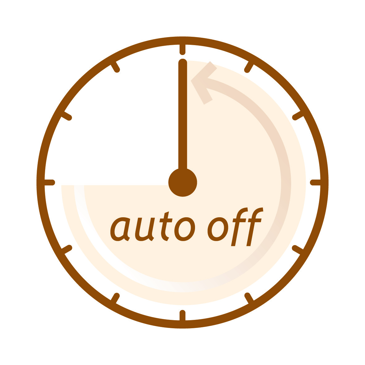 Automatische uitschakeling om energie te besparen