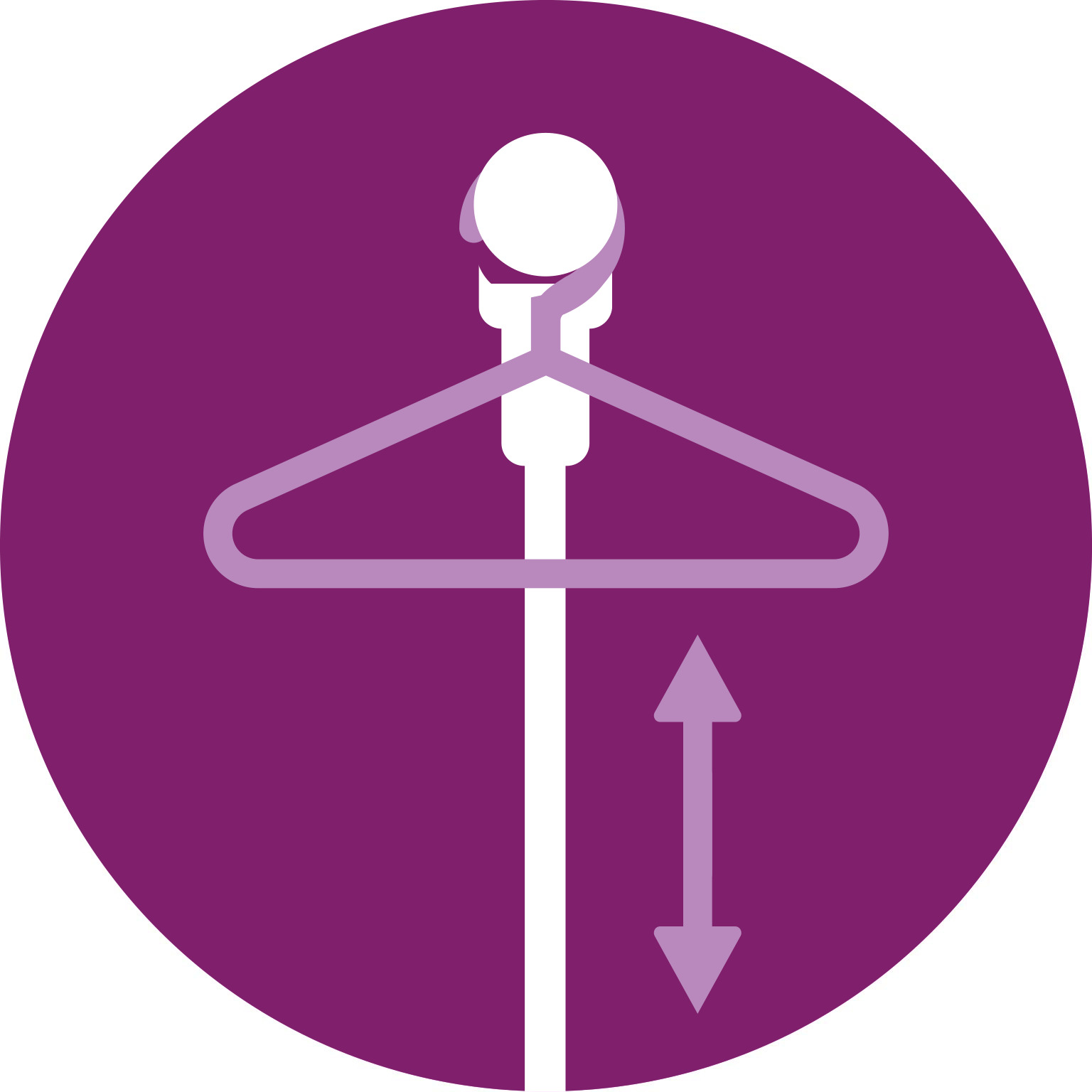 عمود قابل للضبط لإعدادات ارتفاع متعددة