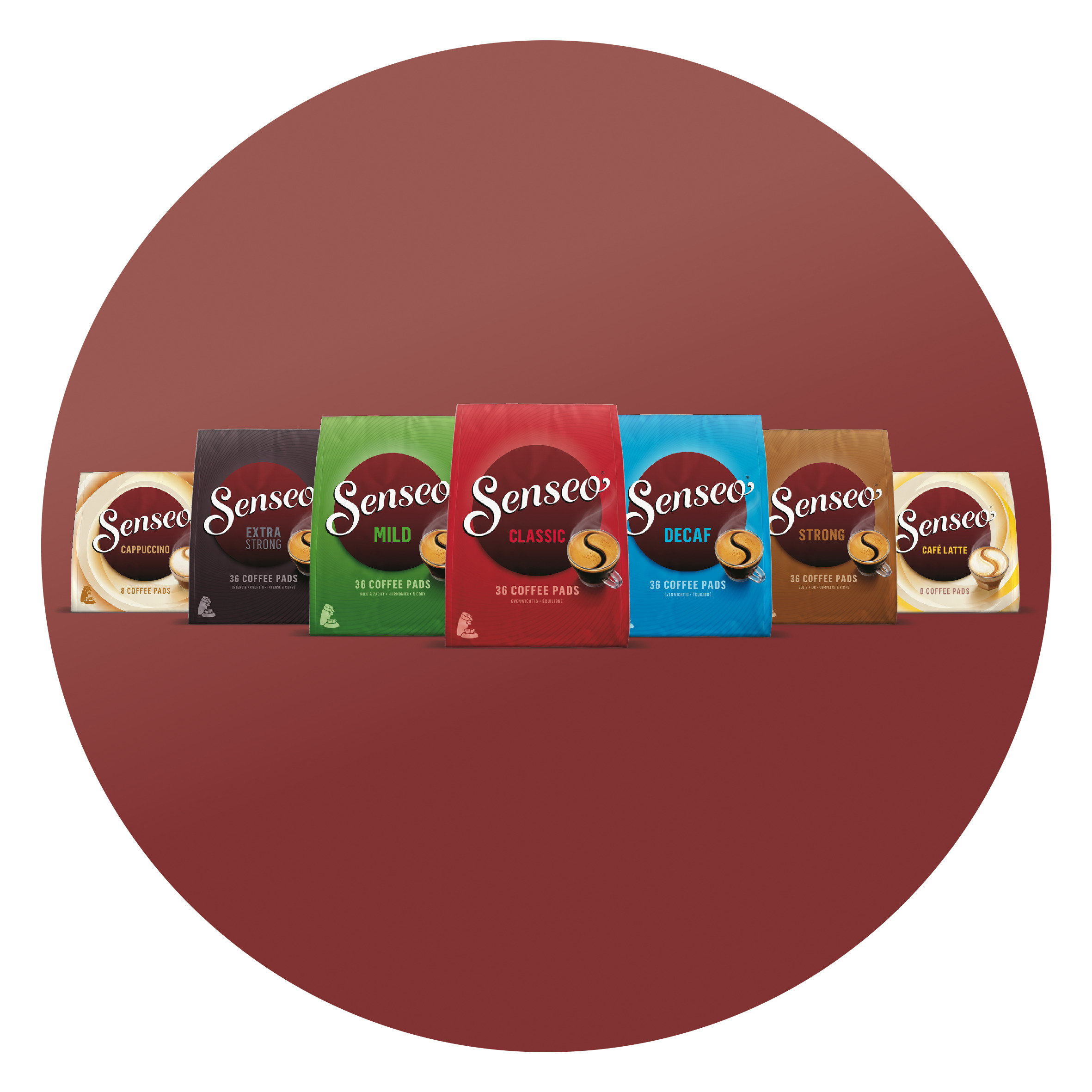 Gran variedad de mezclas y sabores de caf&eacute; SENSEO&reg;