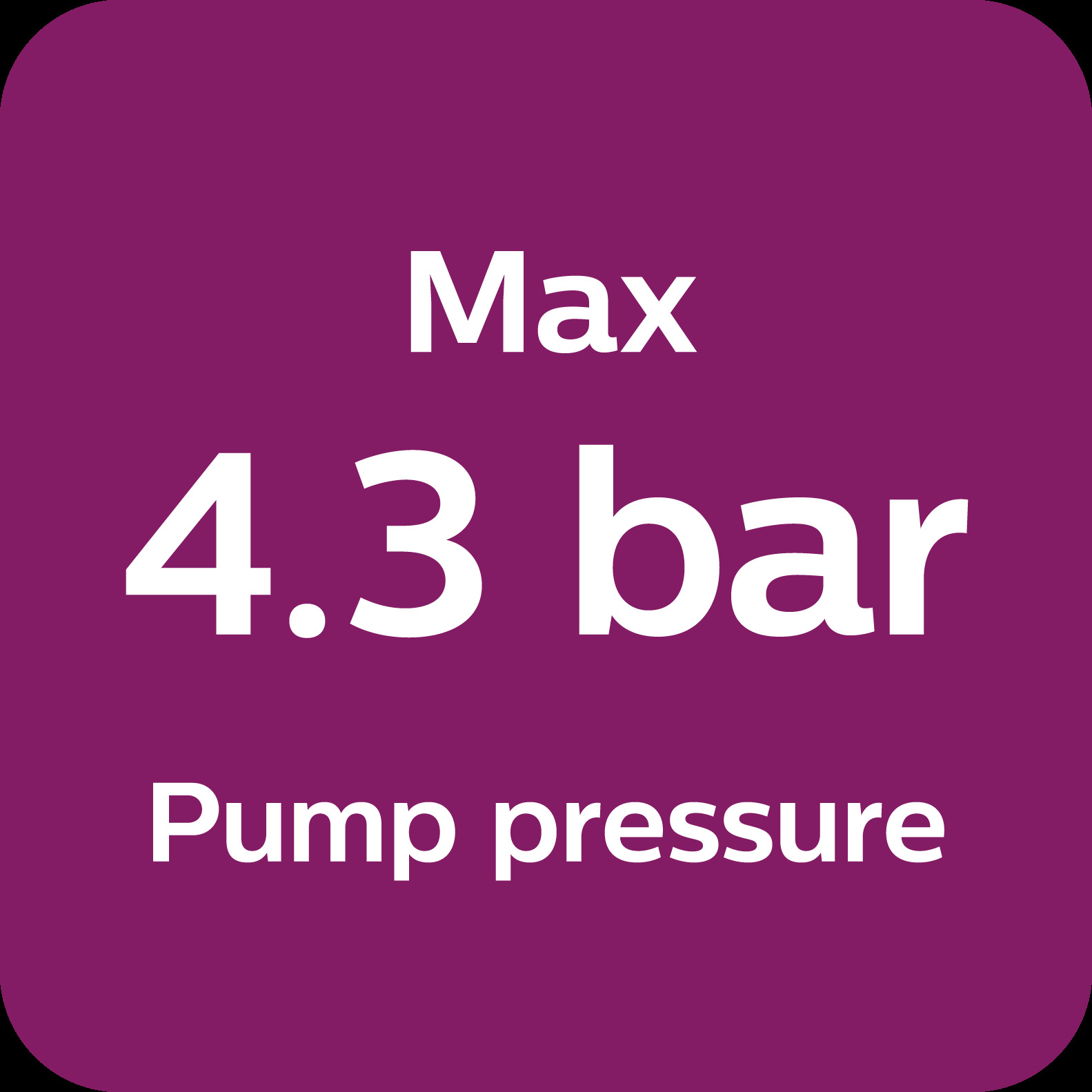 Максимальное давление насоса 4,3&nbsp;бар