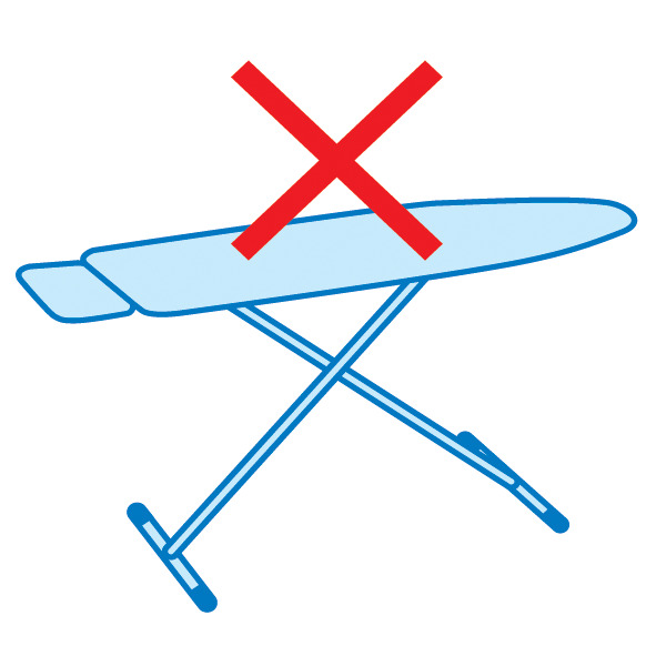 لا حاجة للوح كيّ