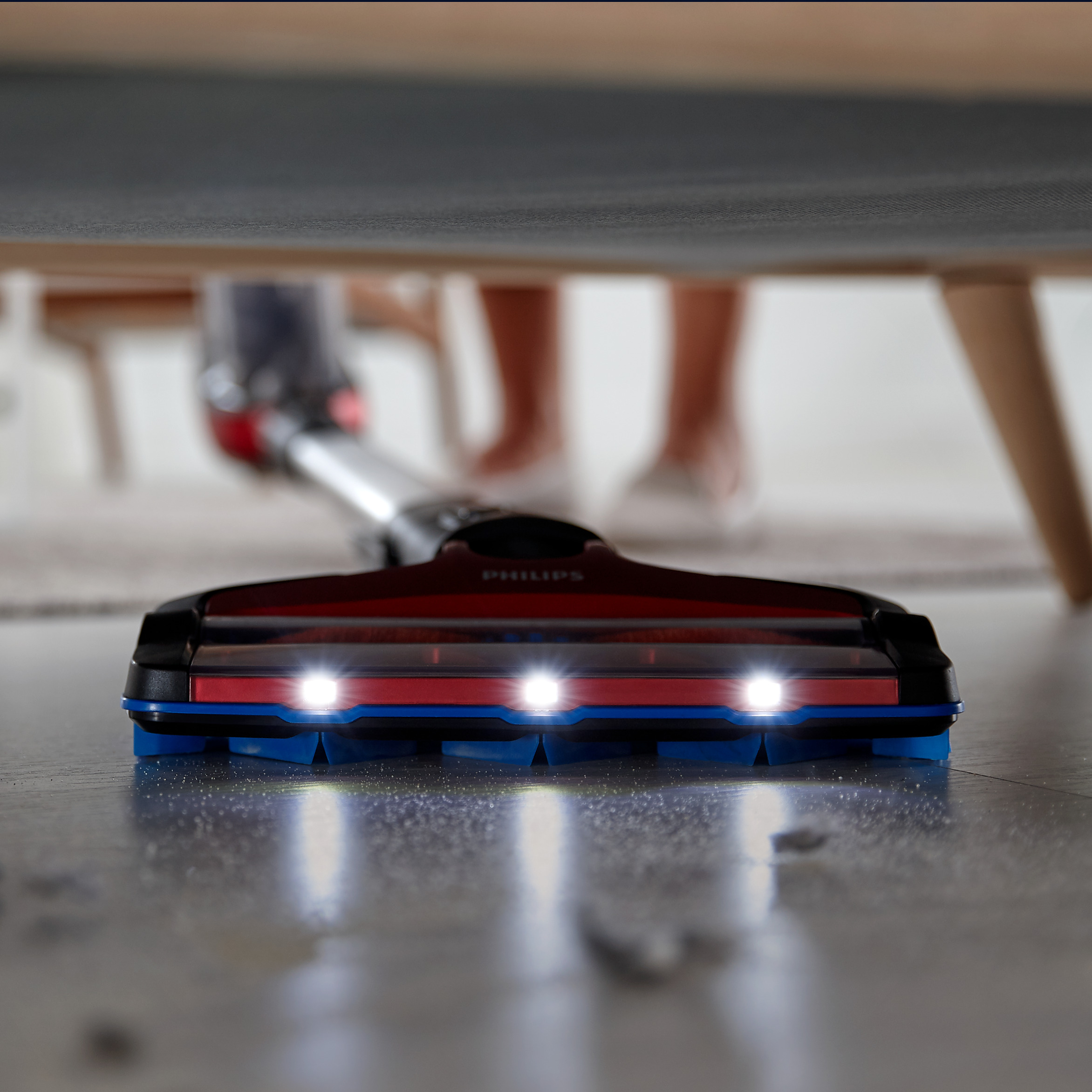 LED-D&uuml;se zeigt versteckten Staub und Schmutz