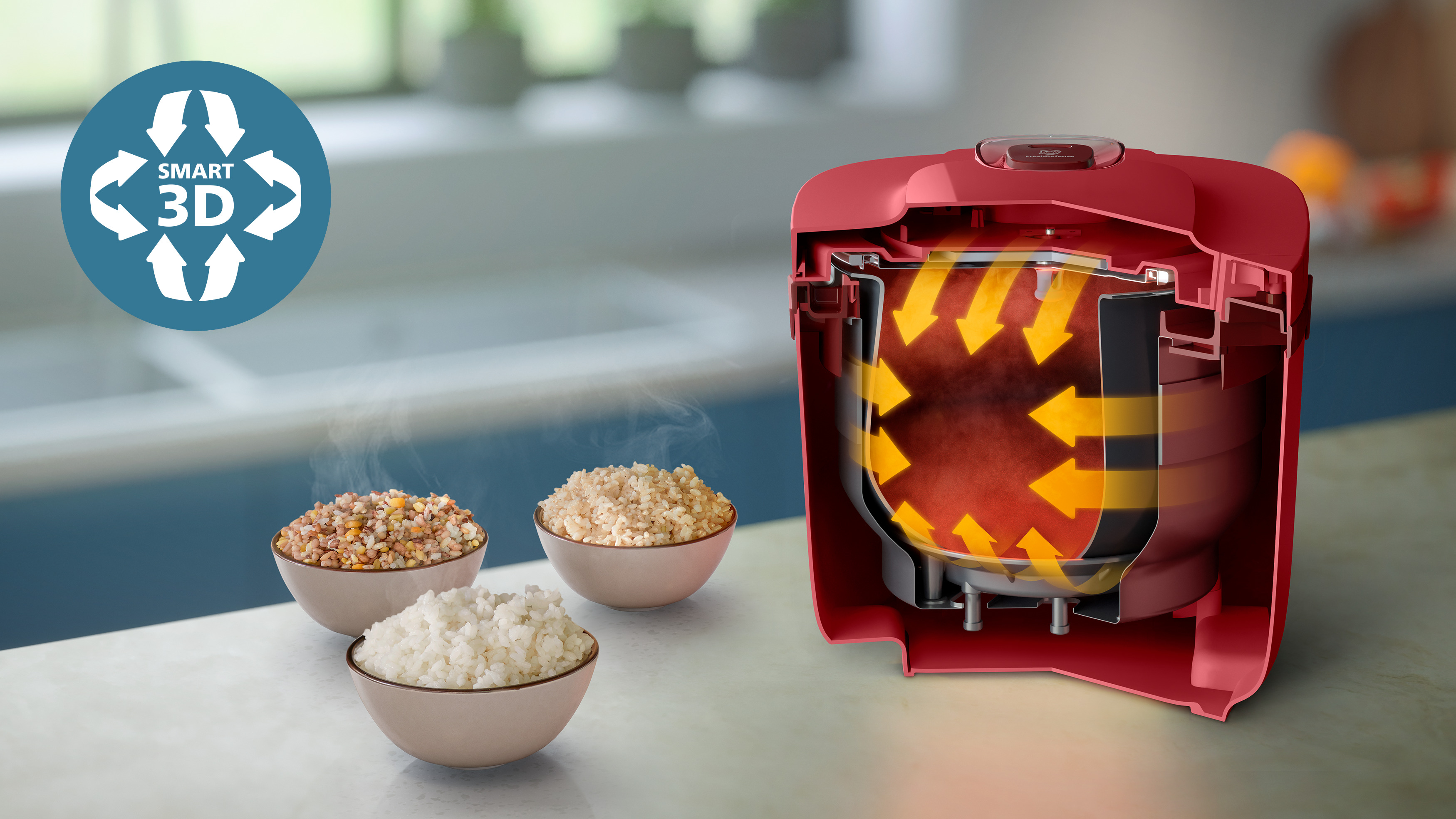 Deep Heat Penetration with Smart 3D Heating System