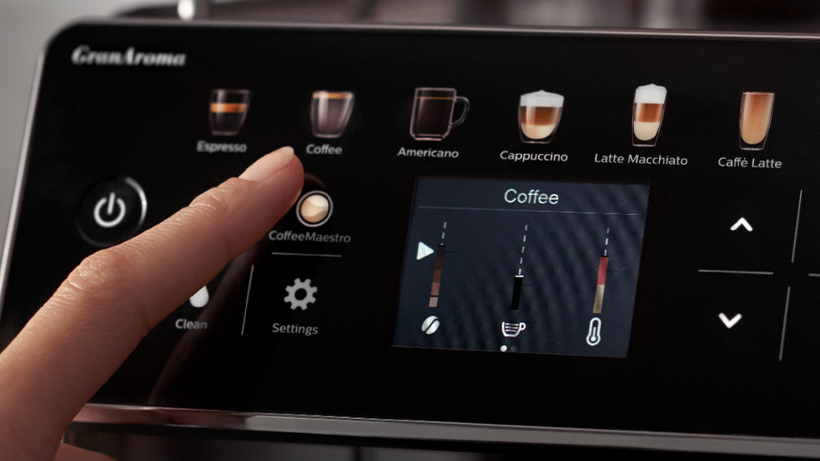 3&nbsp;CoffeeMaestro Voreinstellungen, die auf deine Bed&uuml;rfnisse zugeschnitten sind